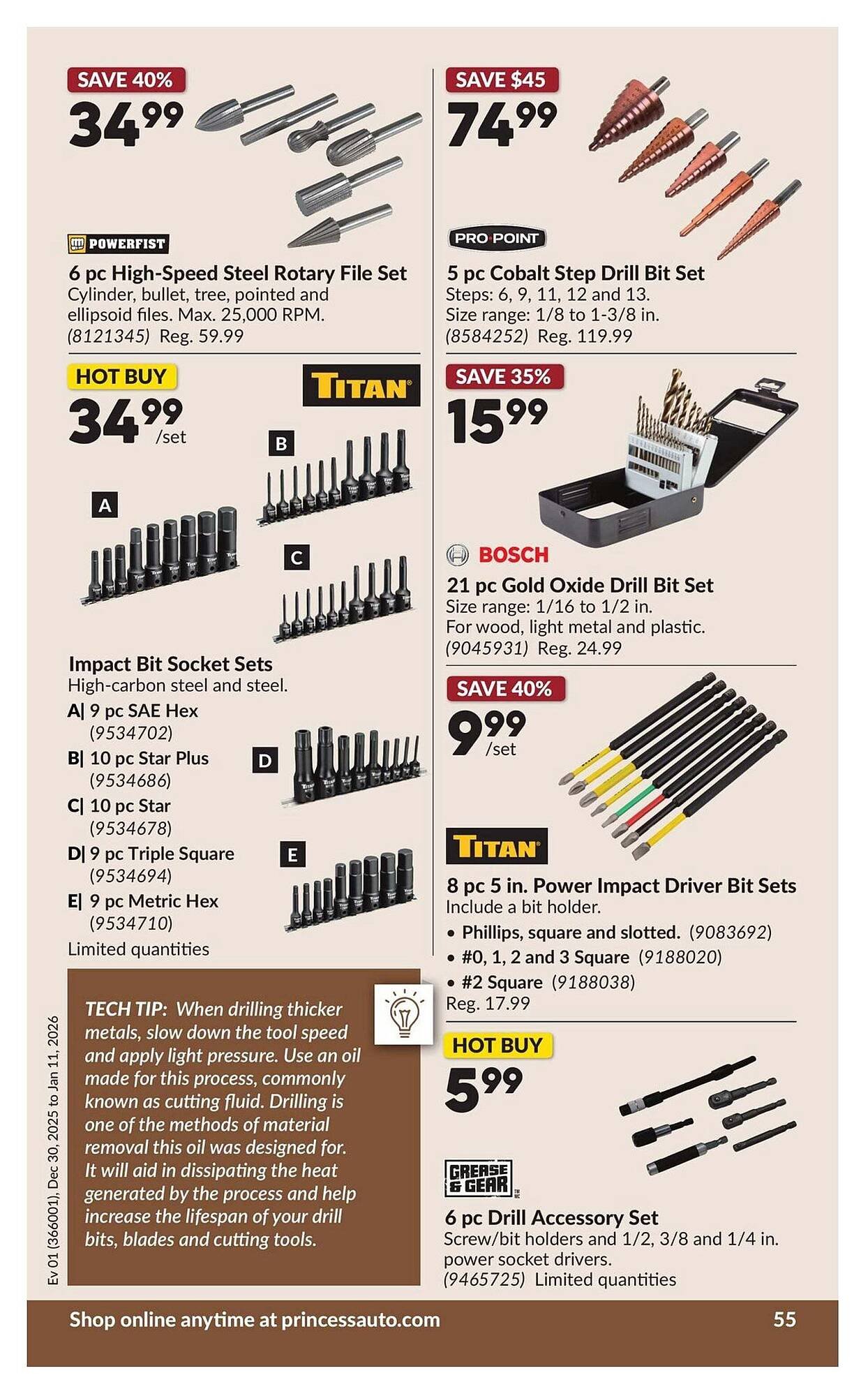 Princess Auto flyer (2025-12-26 - 2026-01-02) | 59