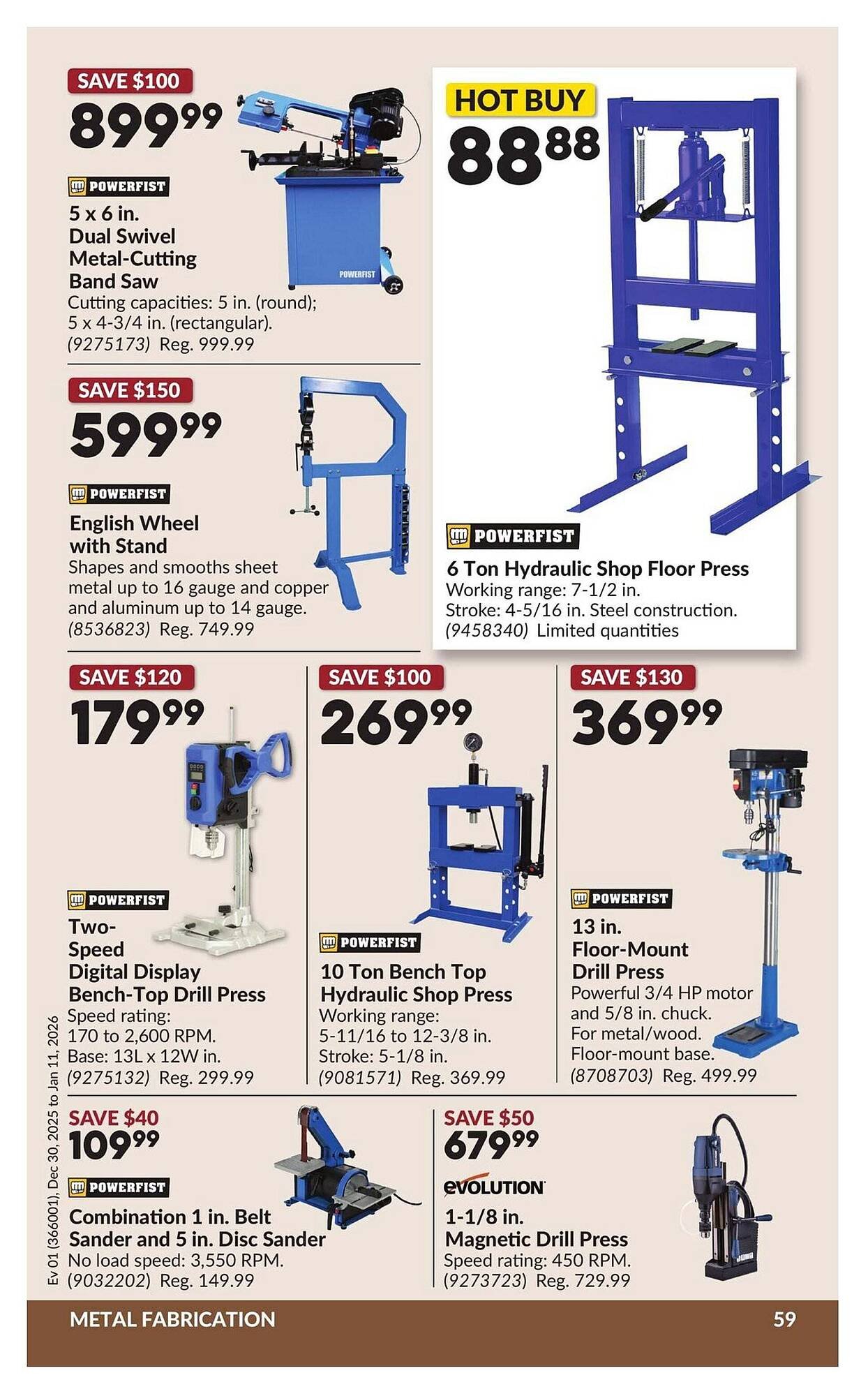 Princess Auto flyer (2025-12-26 - 2026-01-02) | 63