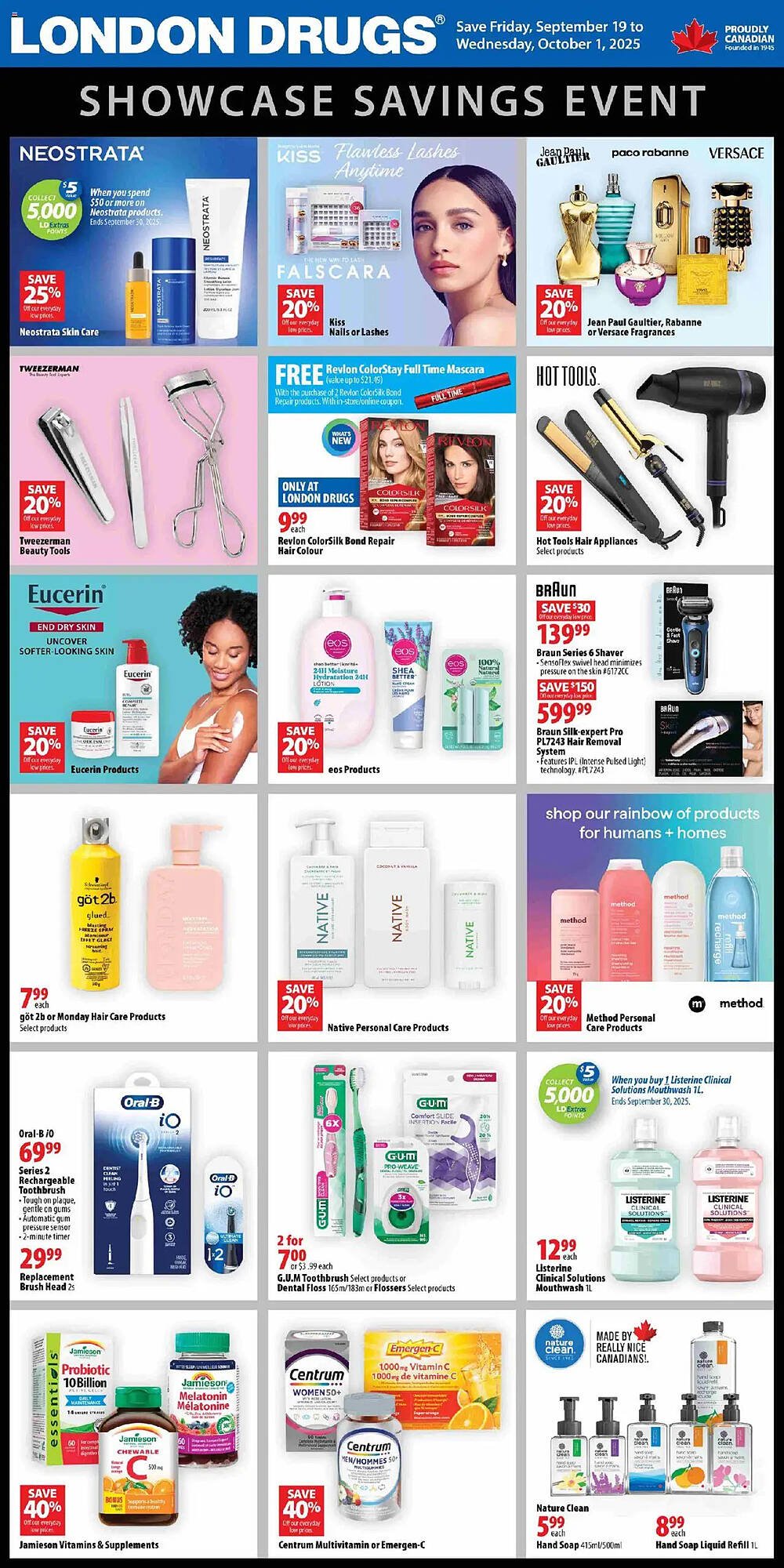 London Drugs flyer (2025-09-19 - 2025-10-02) | 1