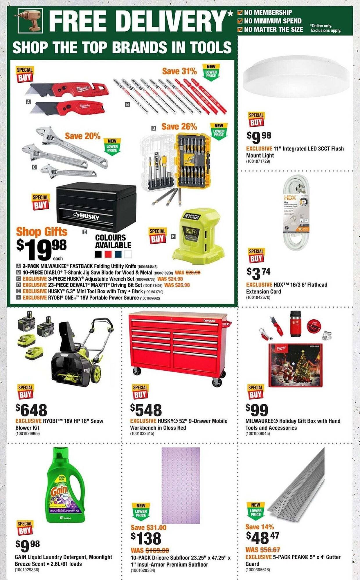 Home Depot flyer (2025-10-23 - 2025-10-30) | 2
