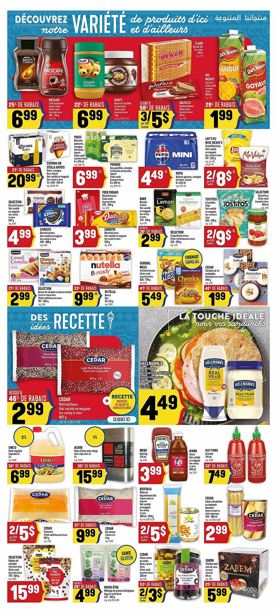 Marché Adonis flyer