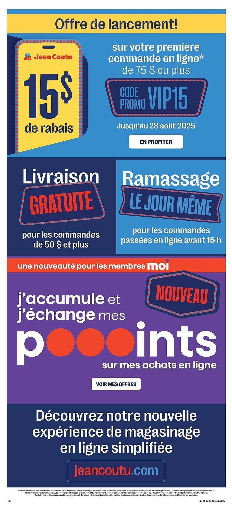 Jean Coutu flyer
