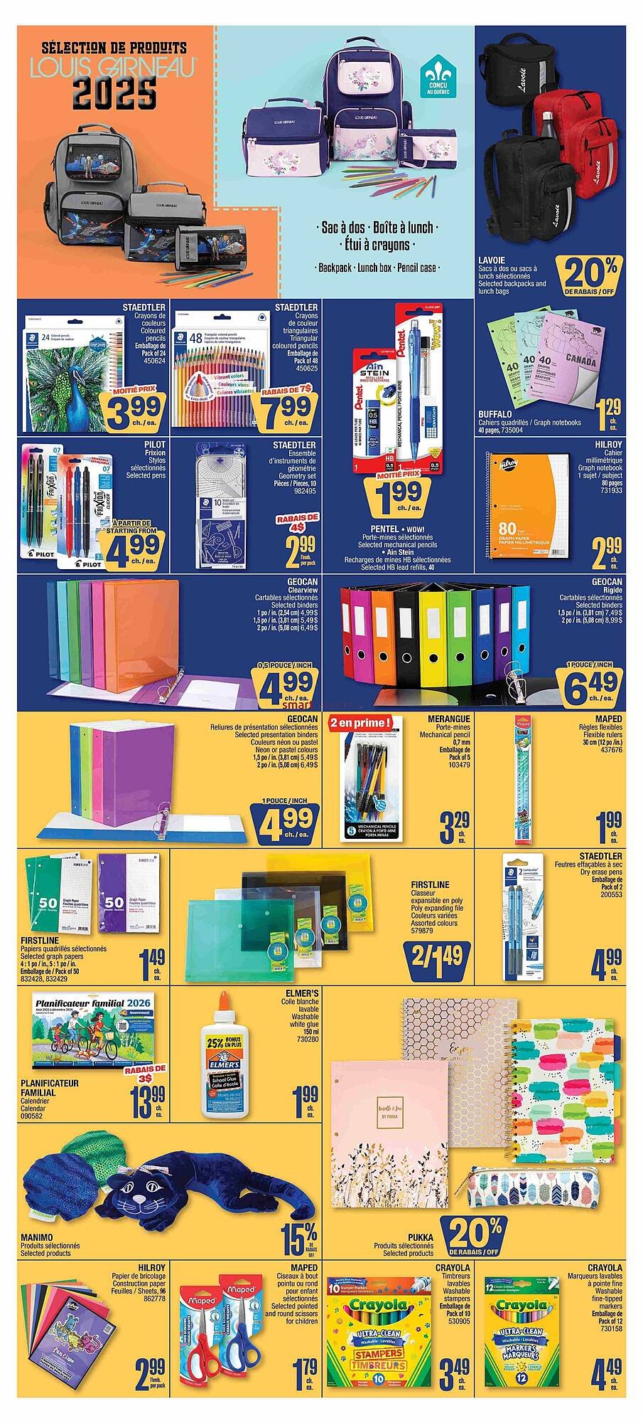 Jean Coutu flyer