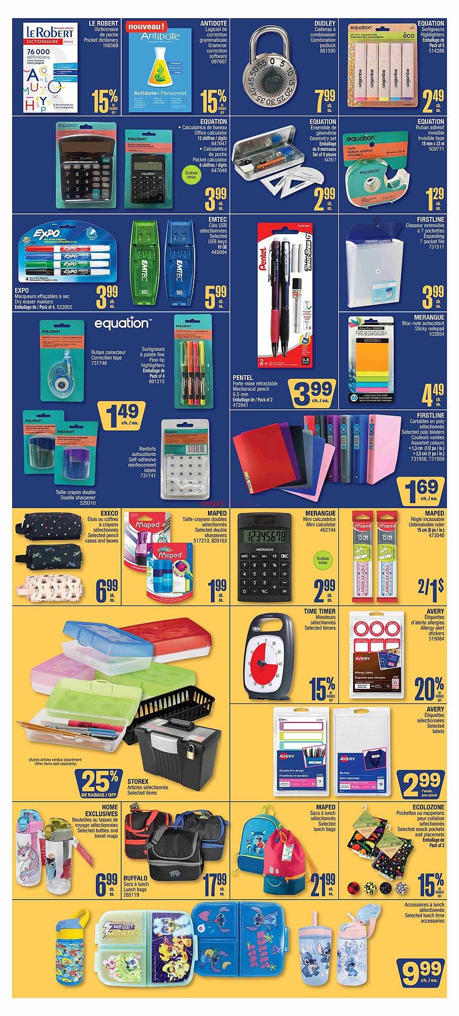 Jean Coutu flyer