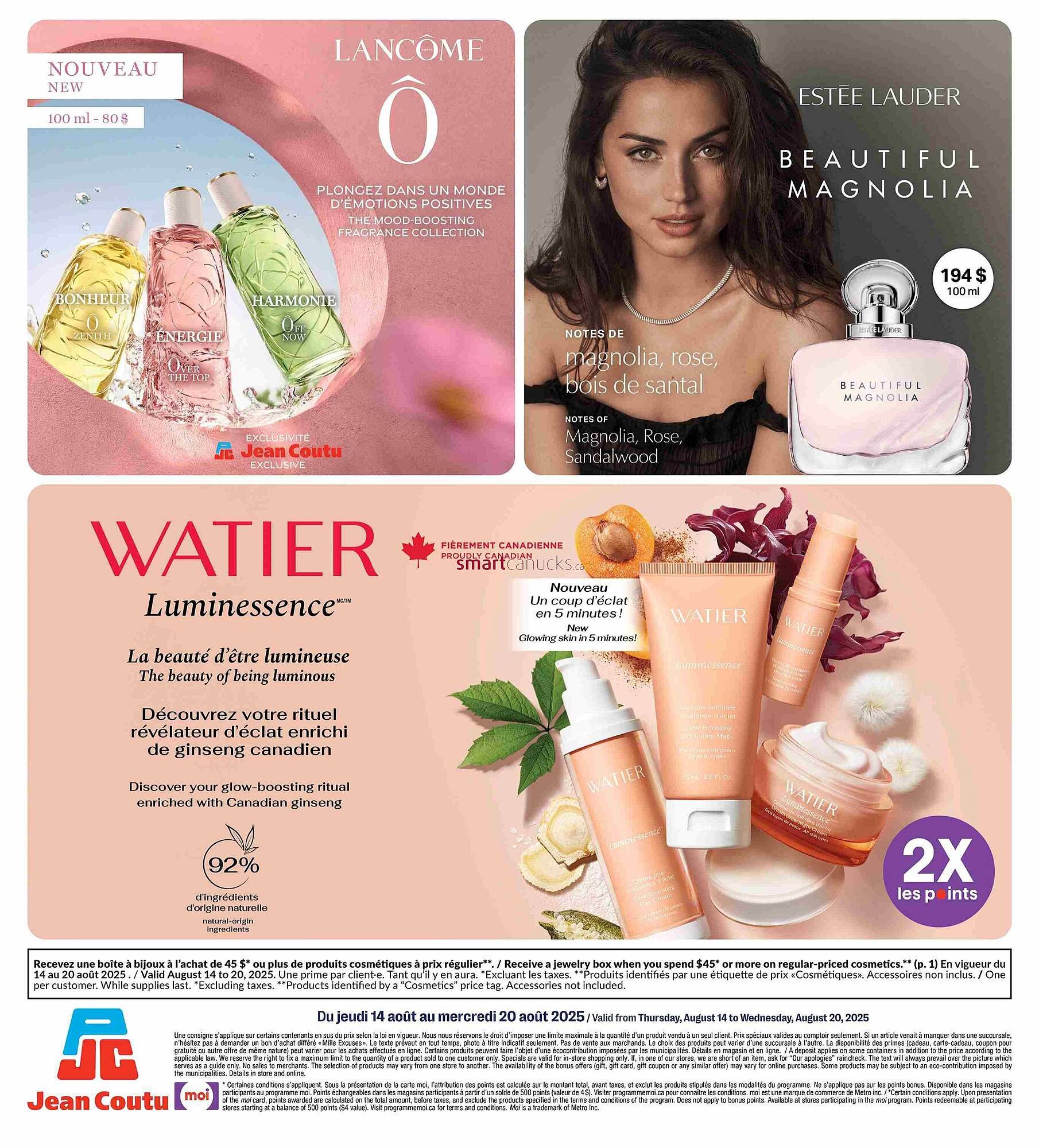 Jean Coutu flyer