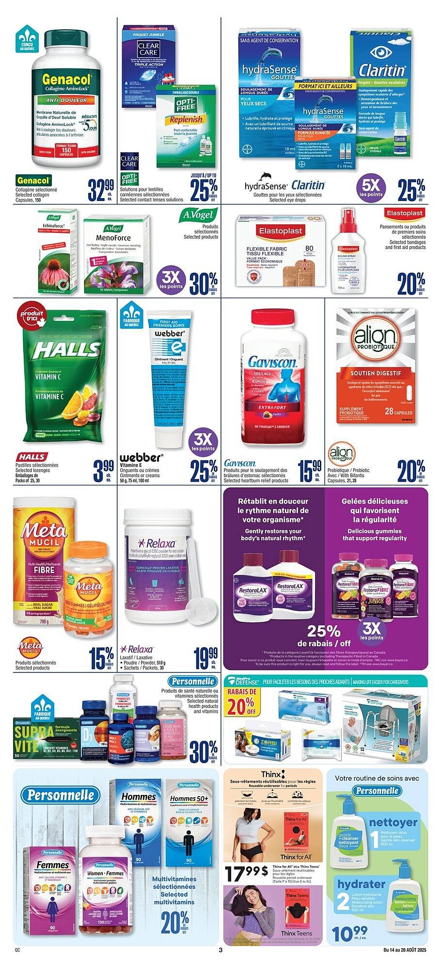 Jean Coutu flyer