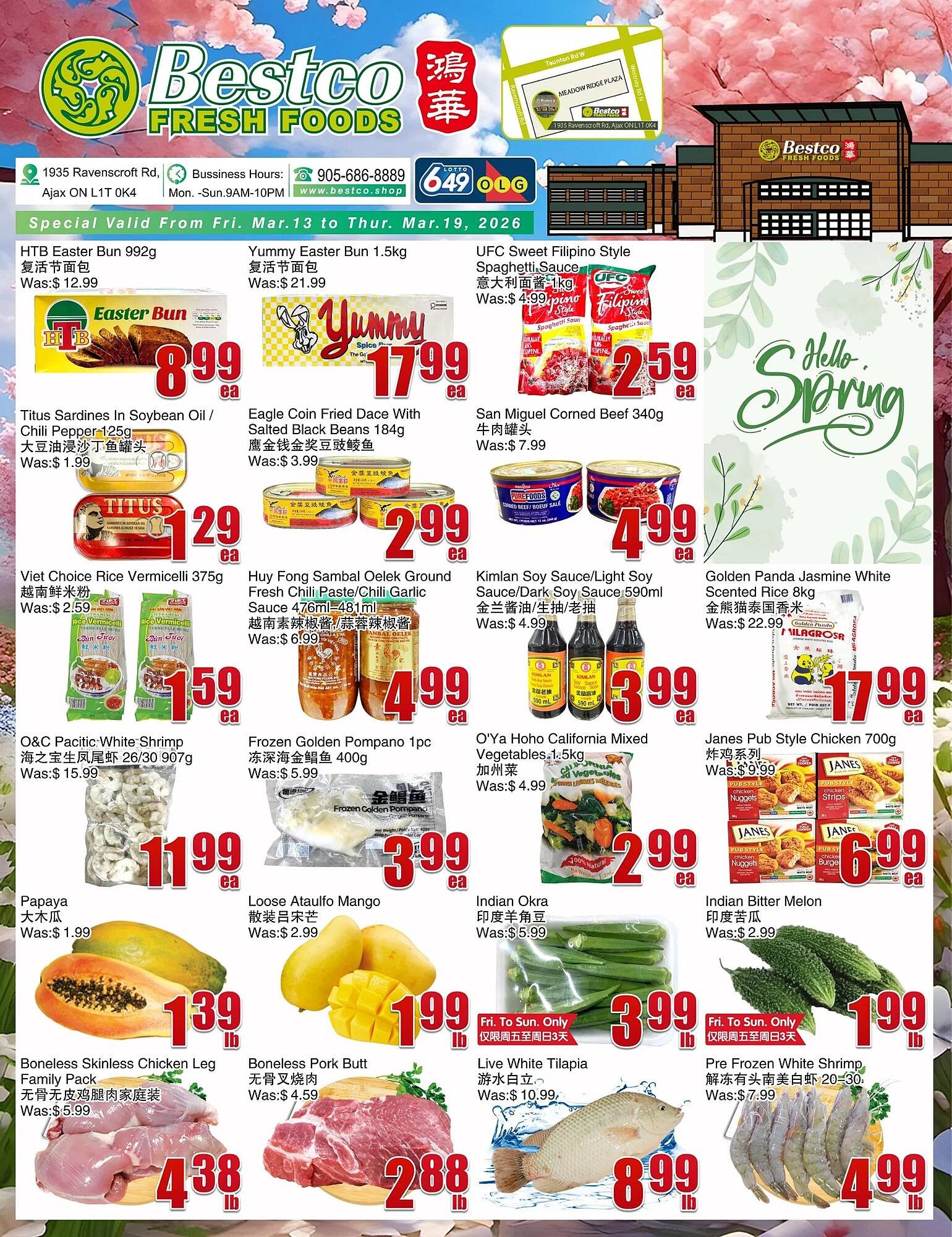 Bestco Food Mart flyer (2026-03-13 - 2026-03-19) | 1