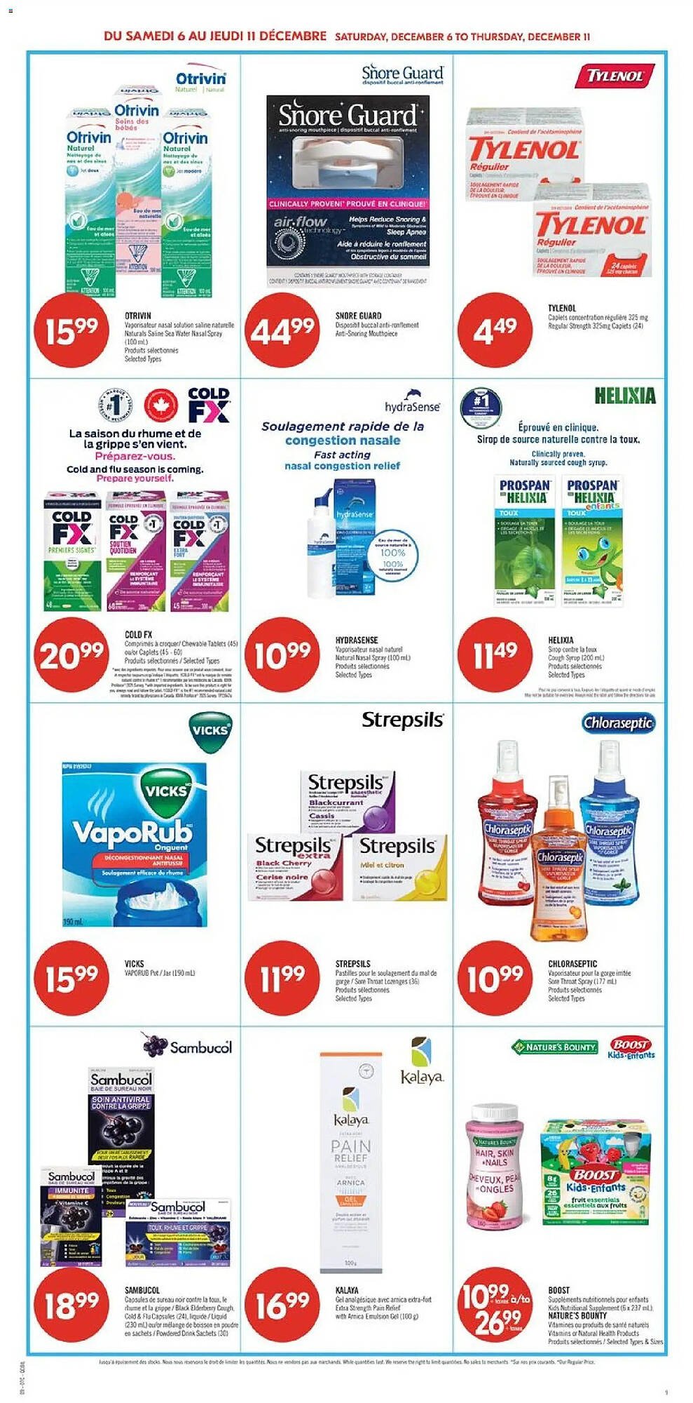 Pharmaprix flyer