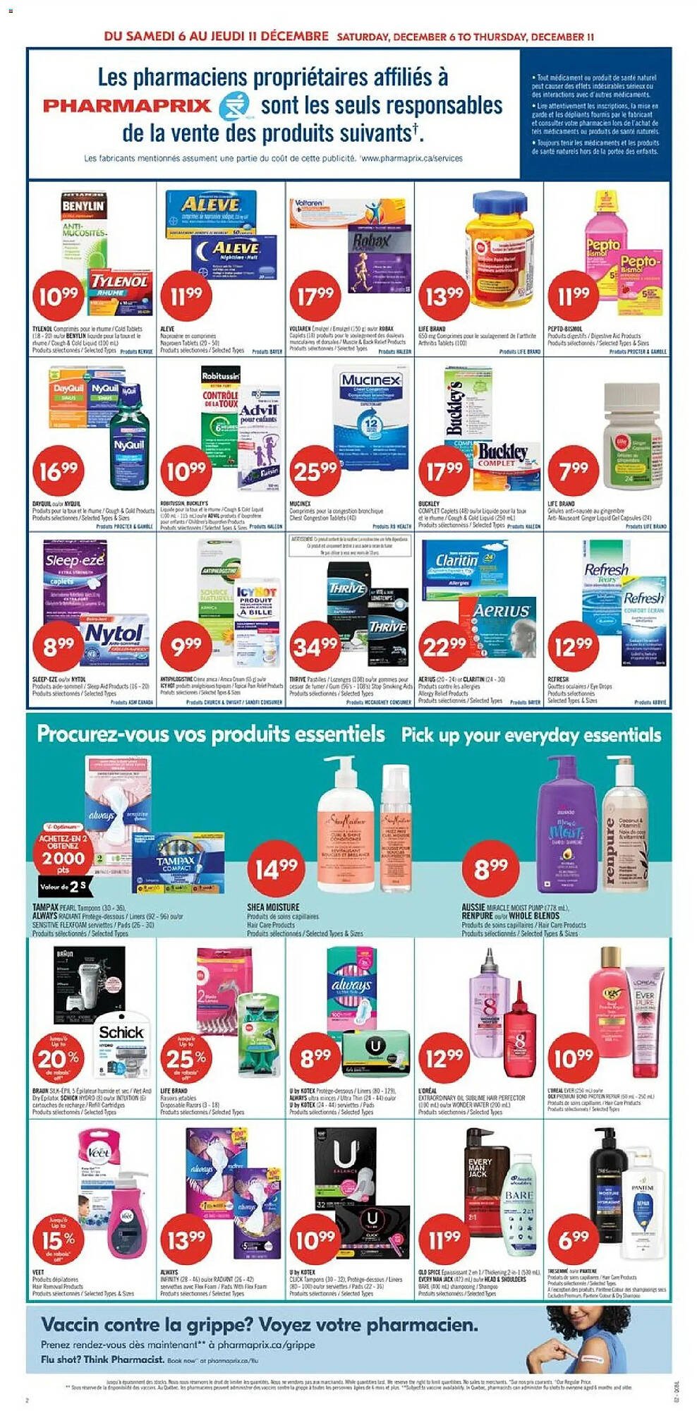 Pharmaprix flyer