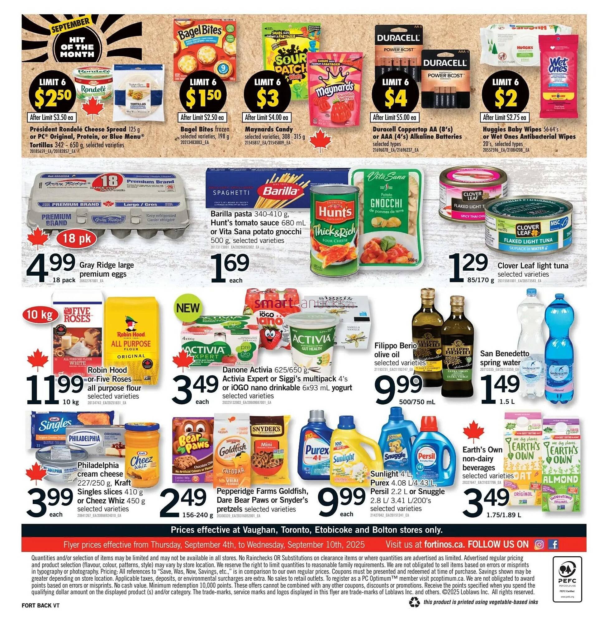 Fortinos flyer