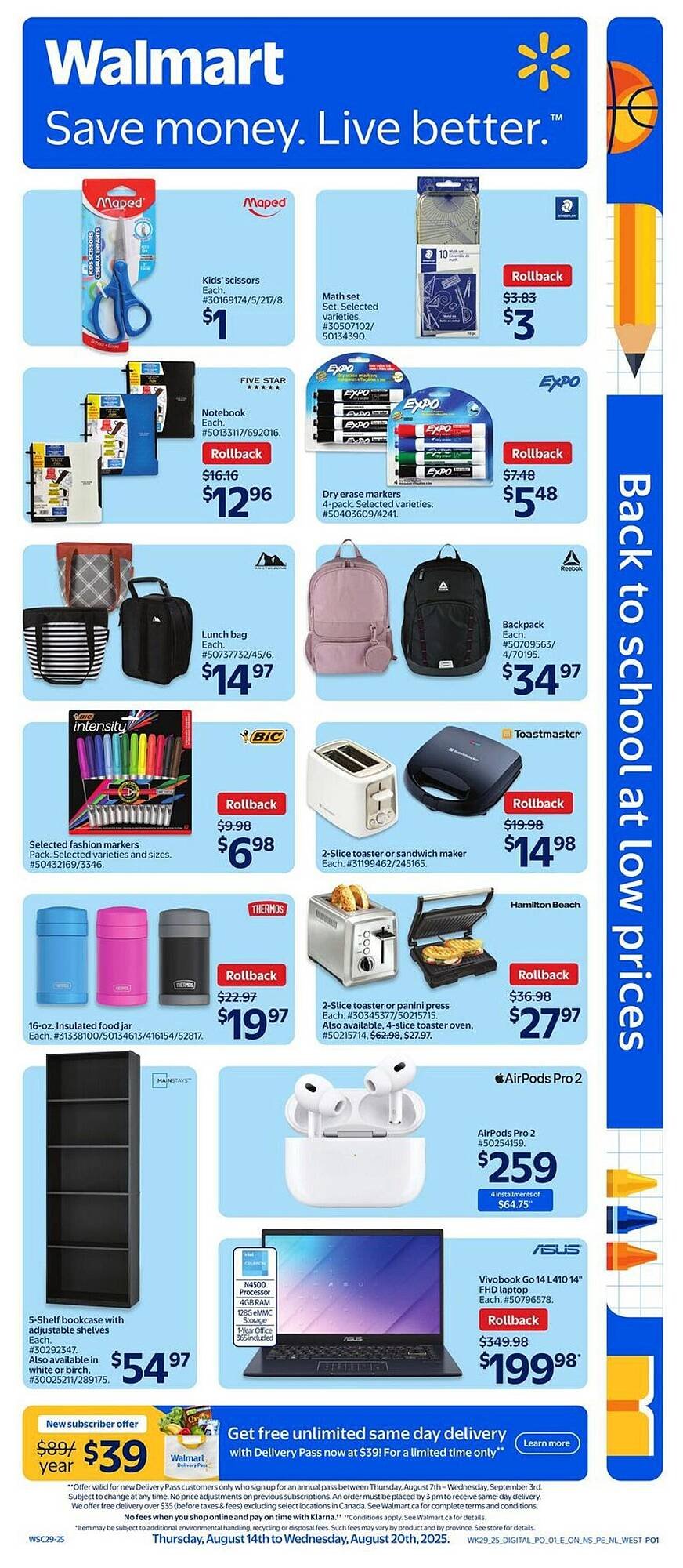 Walmart flyer