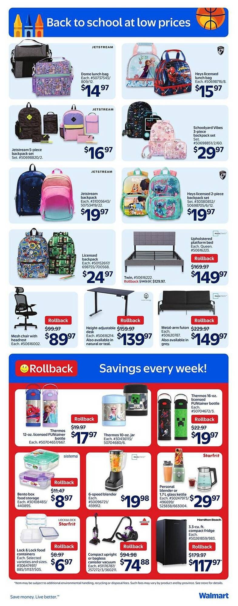 Walmart flyer