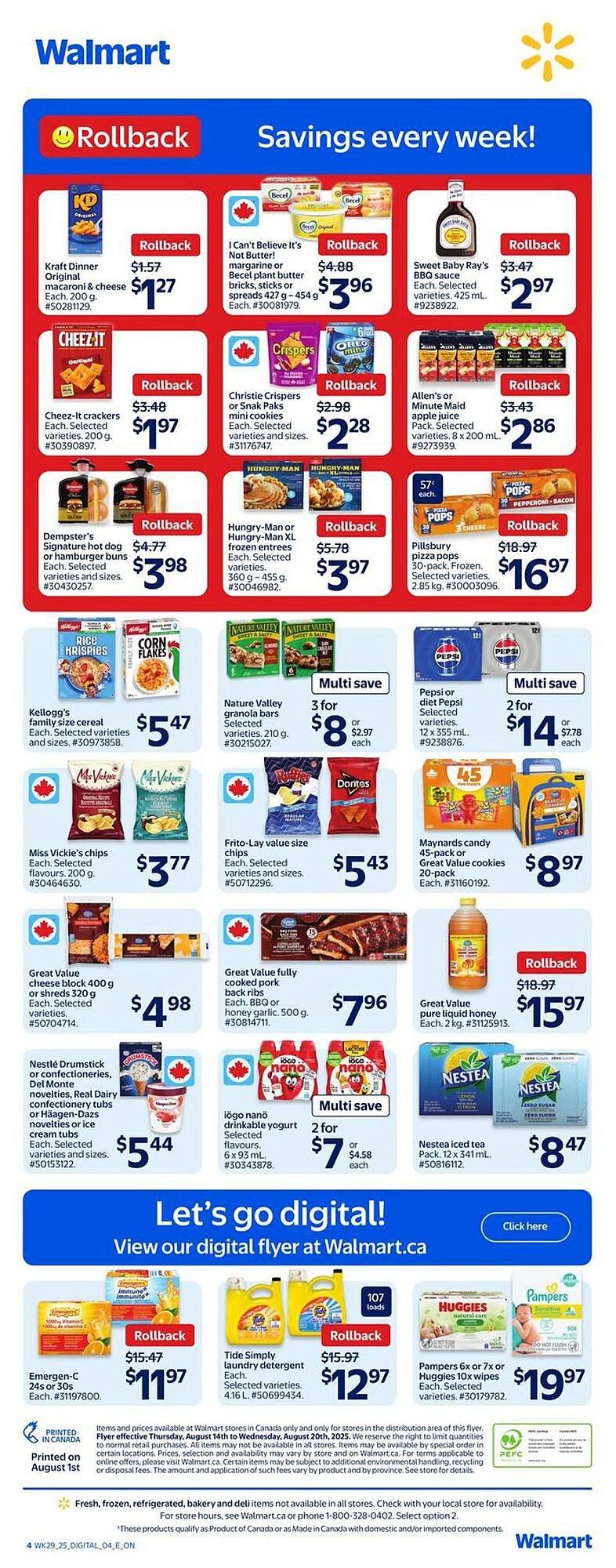 Walmart flyer
