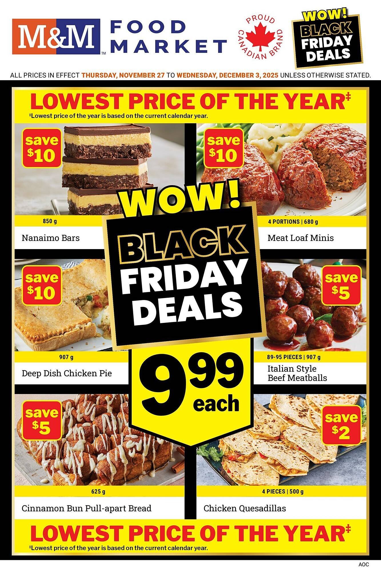 M &amp; M Food Market flyer (2025-11-27 - 2025-12-18) | 1
