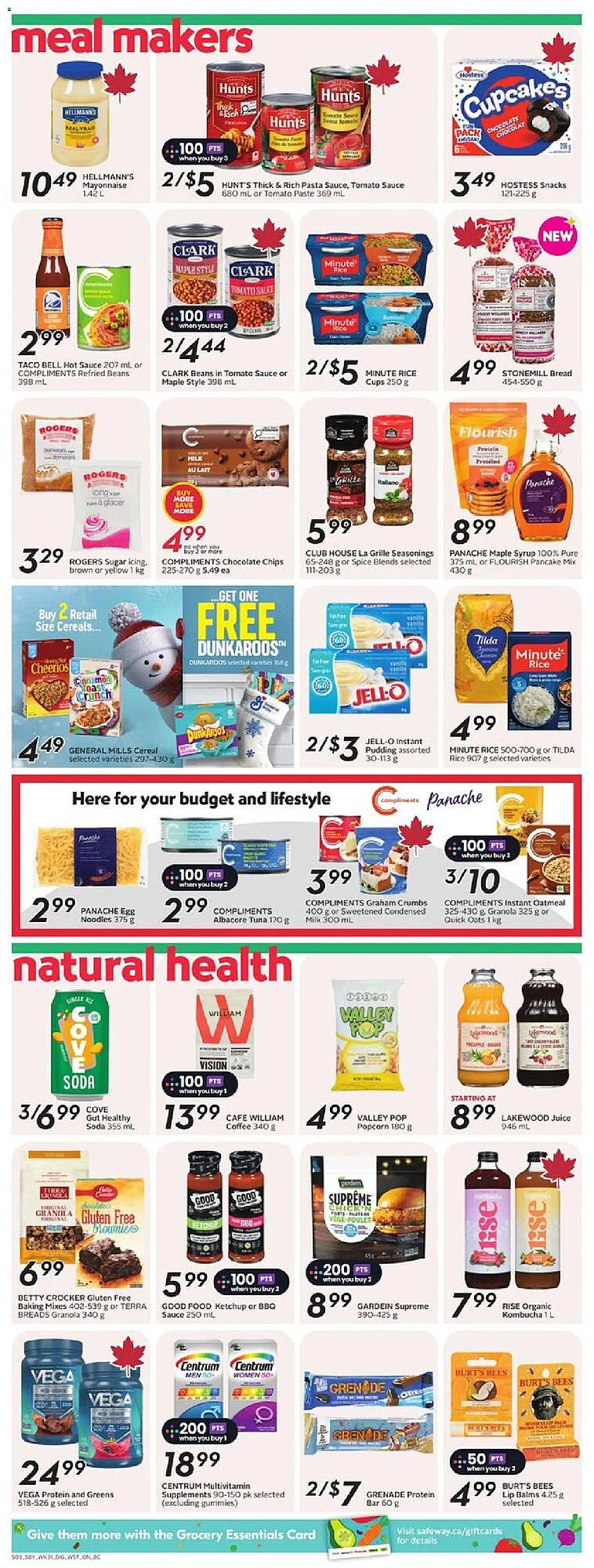 Safeway flyer