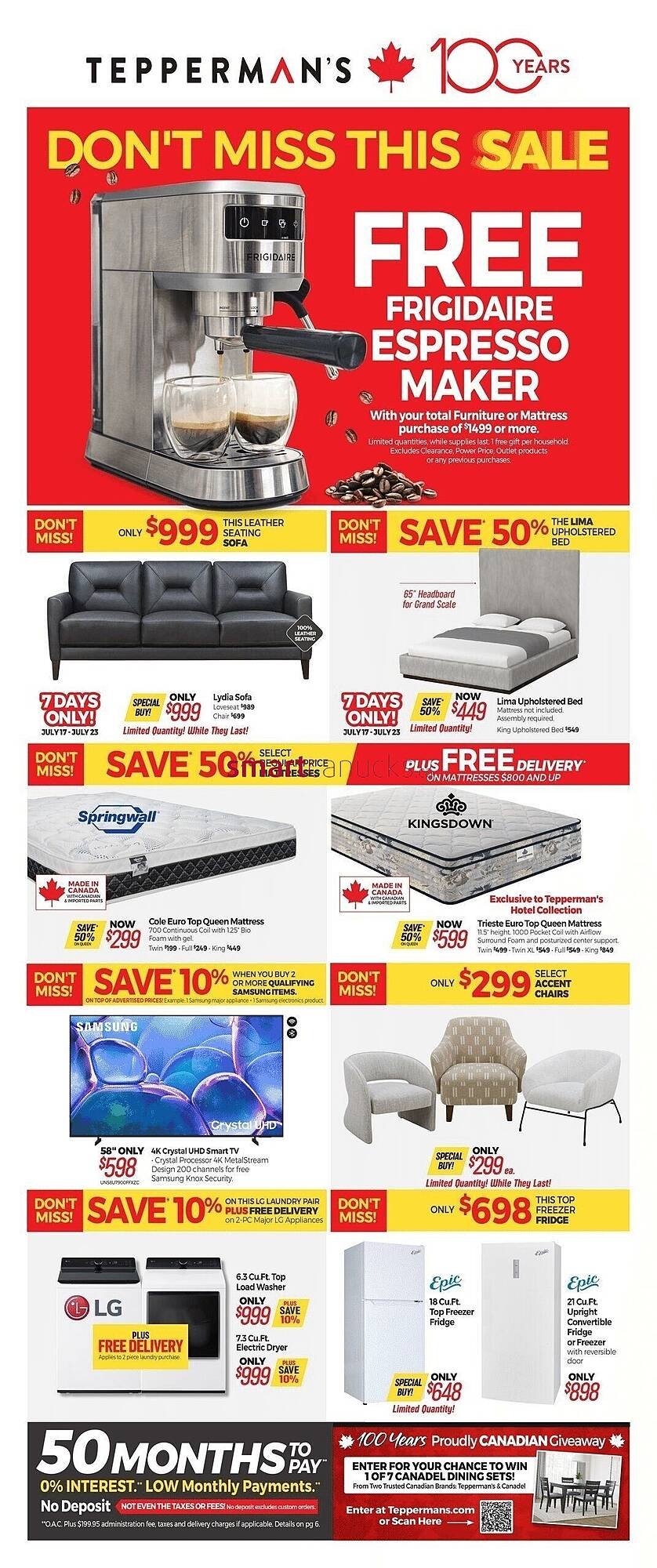 Tepperman&#039;s flyer (2025-07-14 - 2025-07-27) | 1