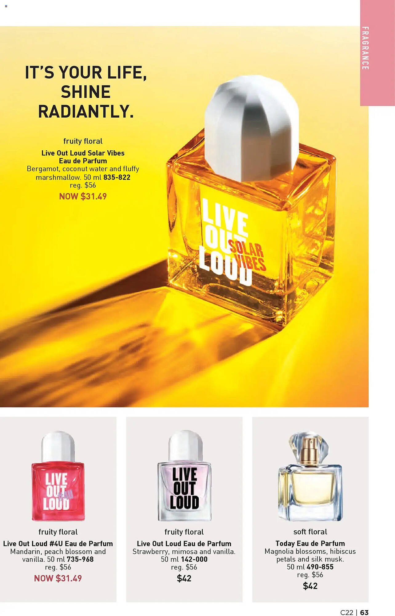 AVON flyer