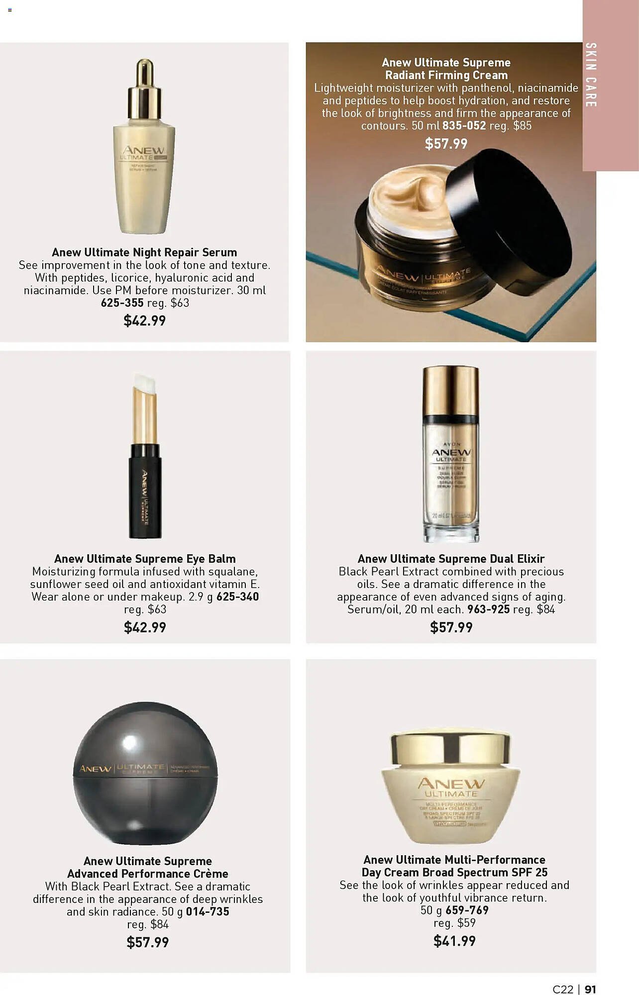 AVON flyer