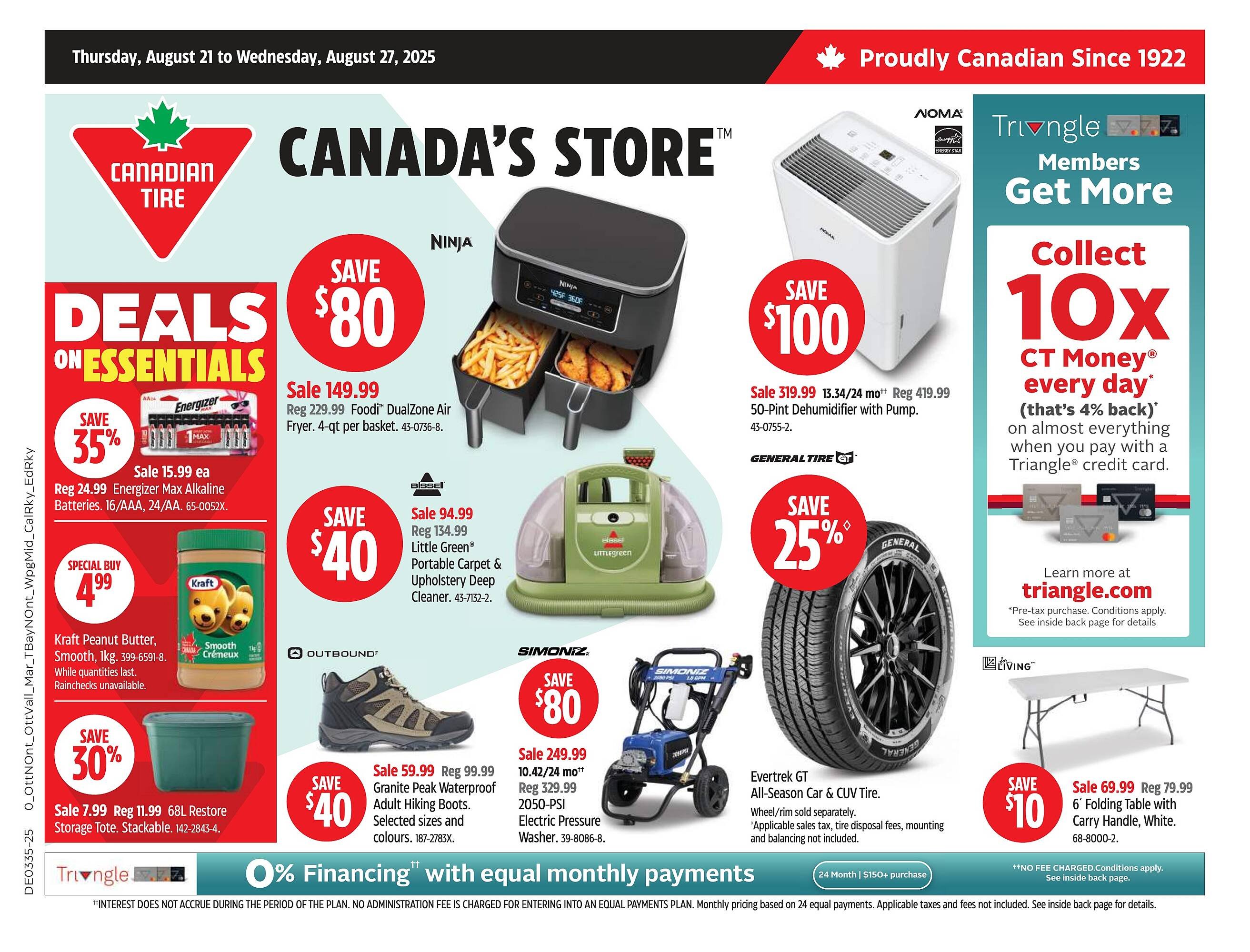 Canadian Tire flyer (2025-08-21 - 2025-08-27) | 1