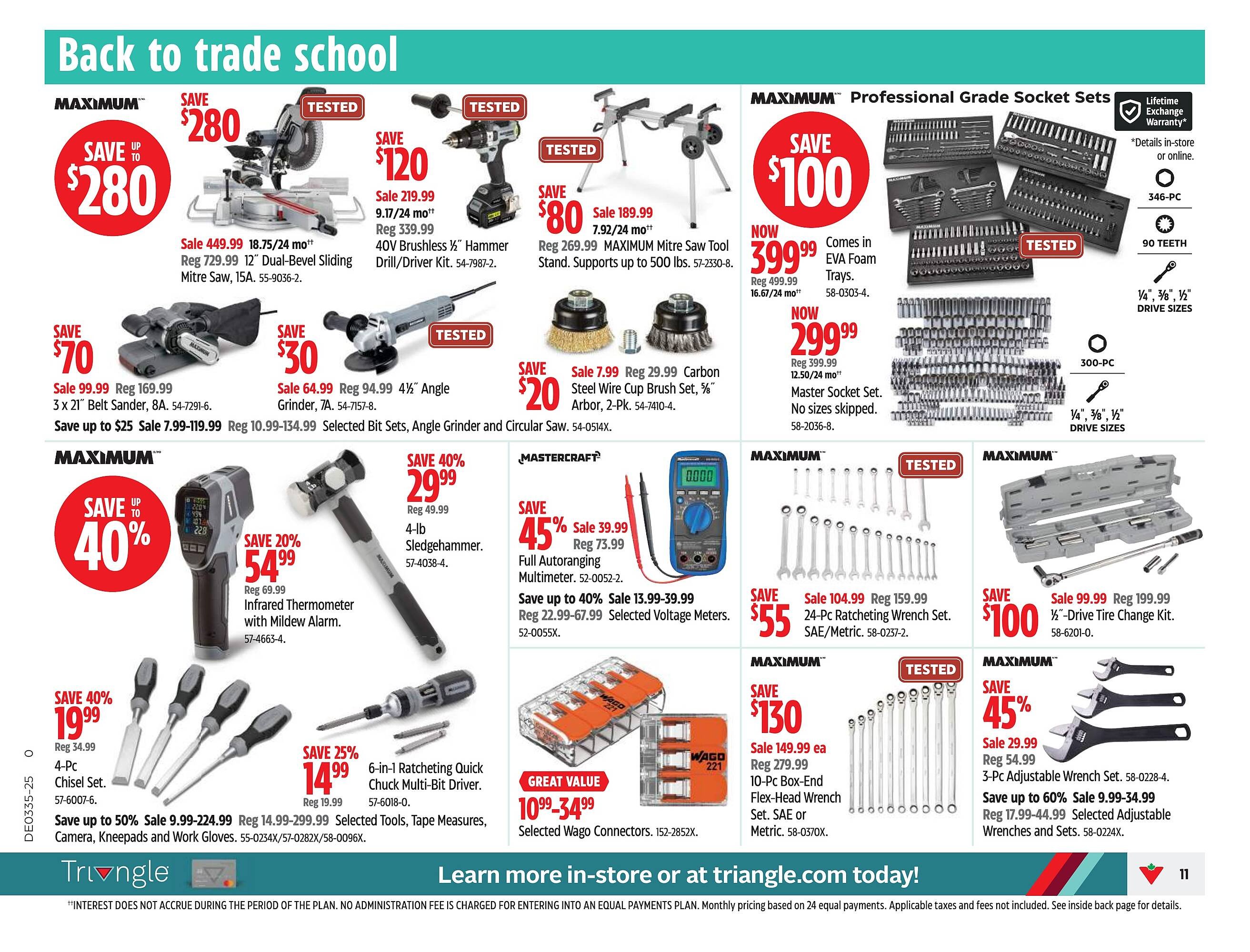 Canadian Tire flyer