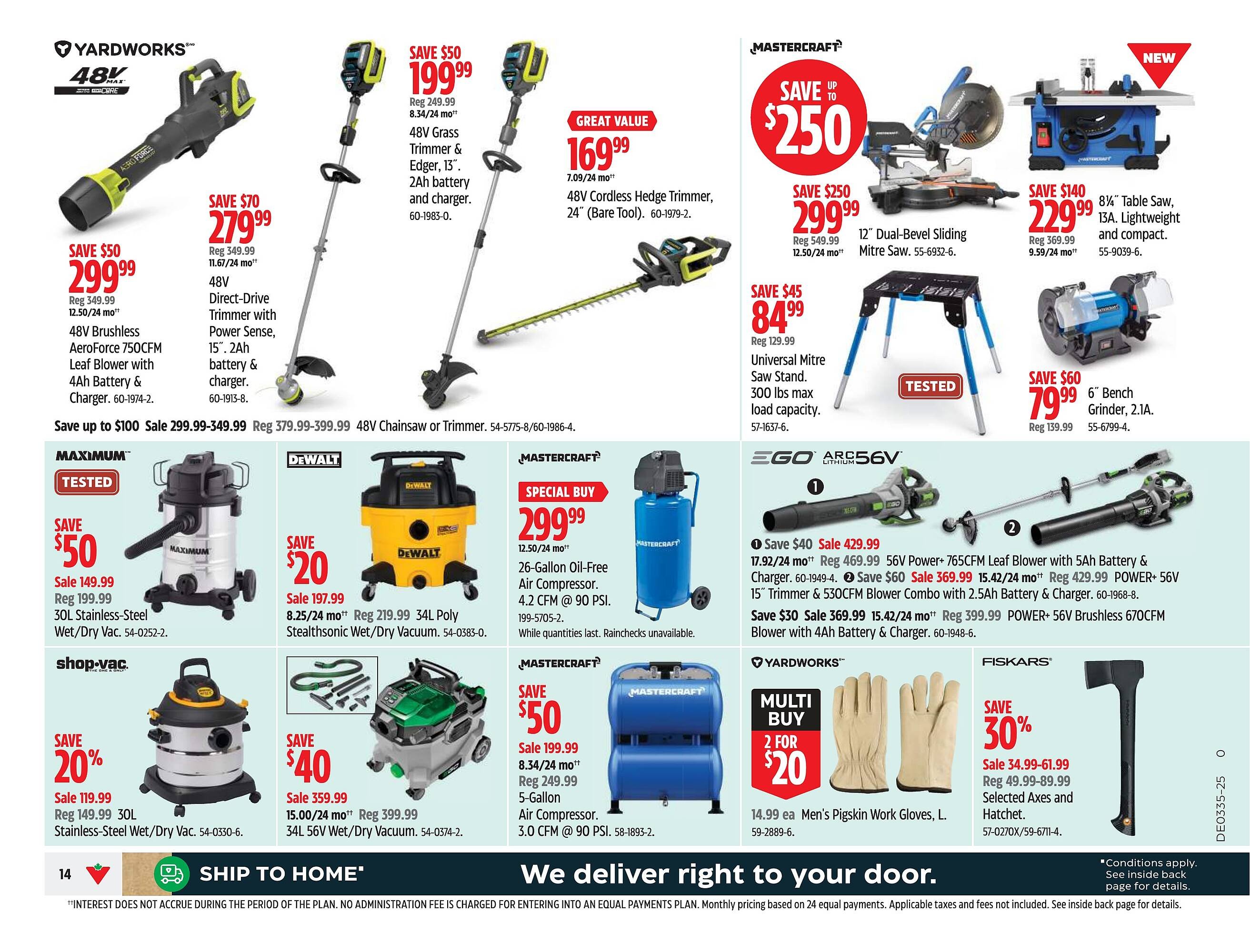 Canadian Tire flyer