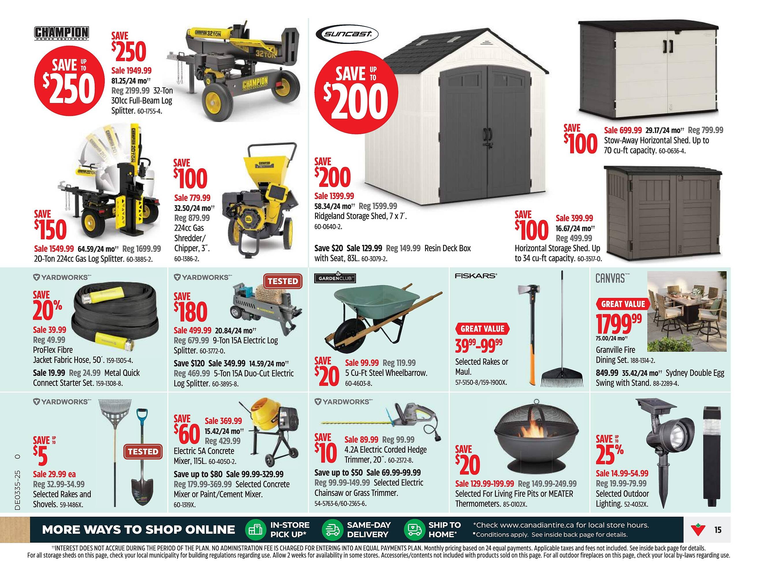 Canadian Tire flyer