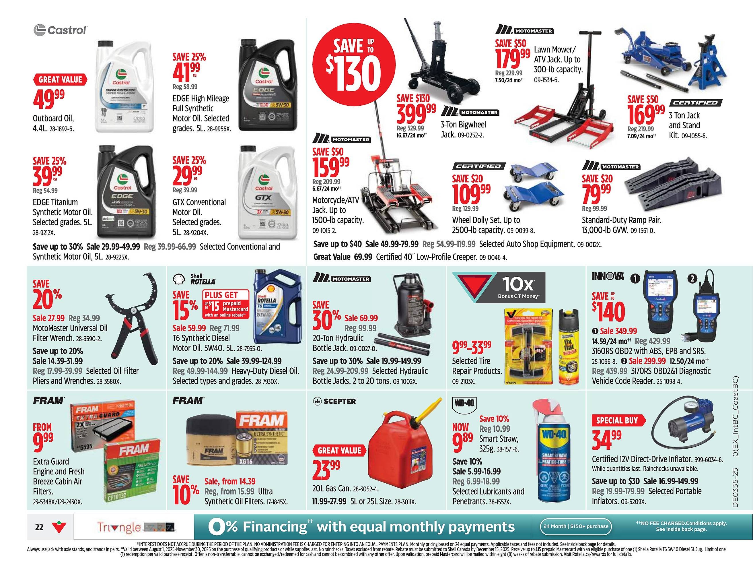 Canadian Tire flyer