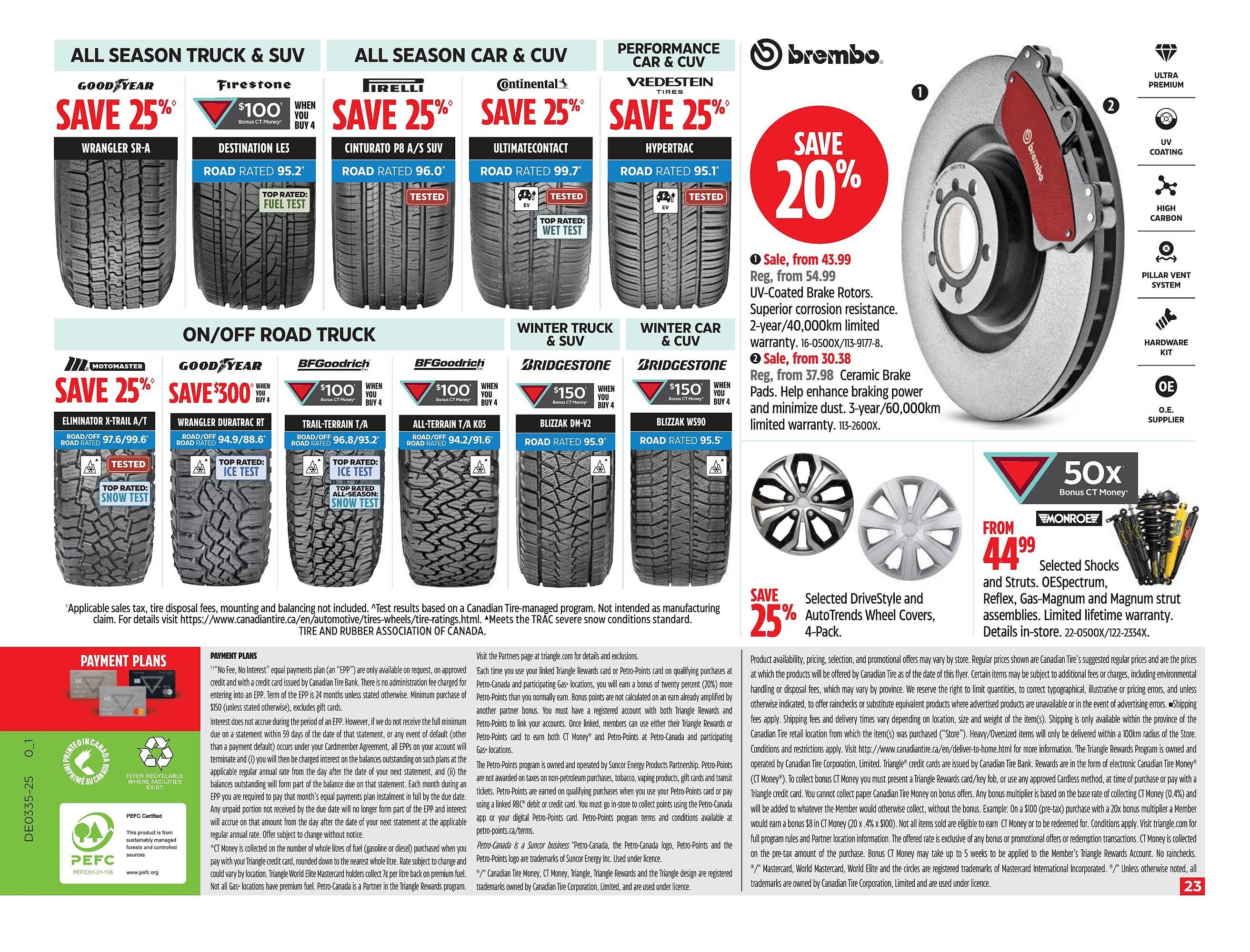 Canadian Tire flyer