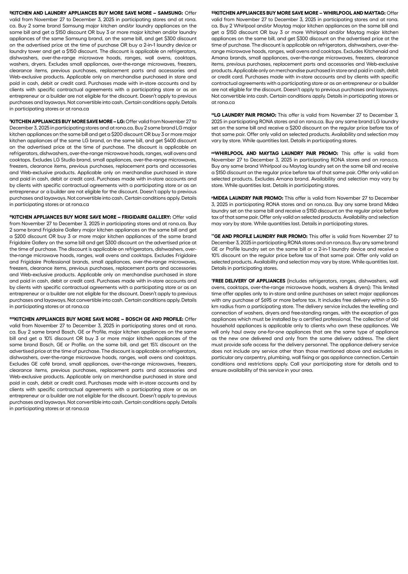 RONA flyer (2025-11-27 - 2025-12-18) | 24