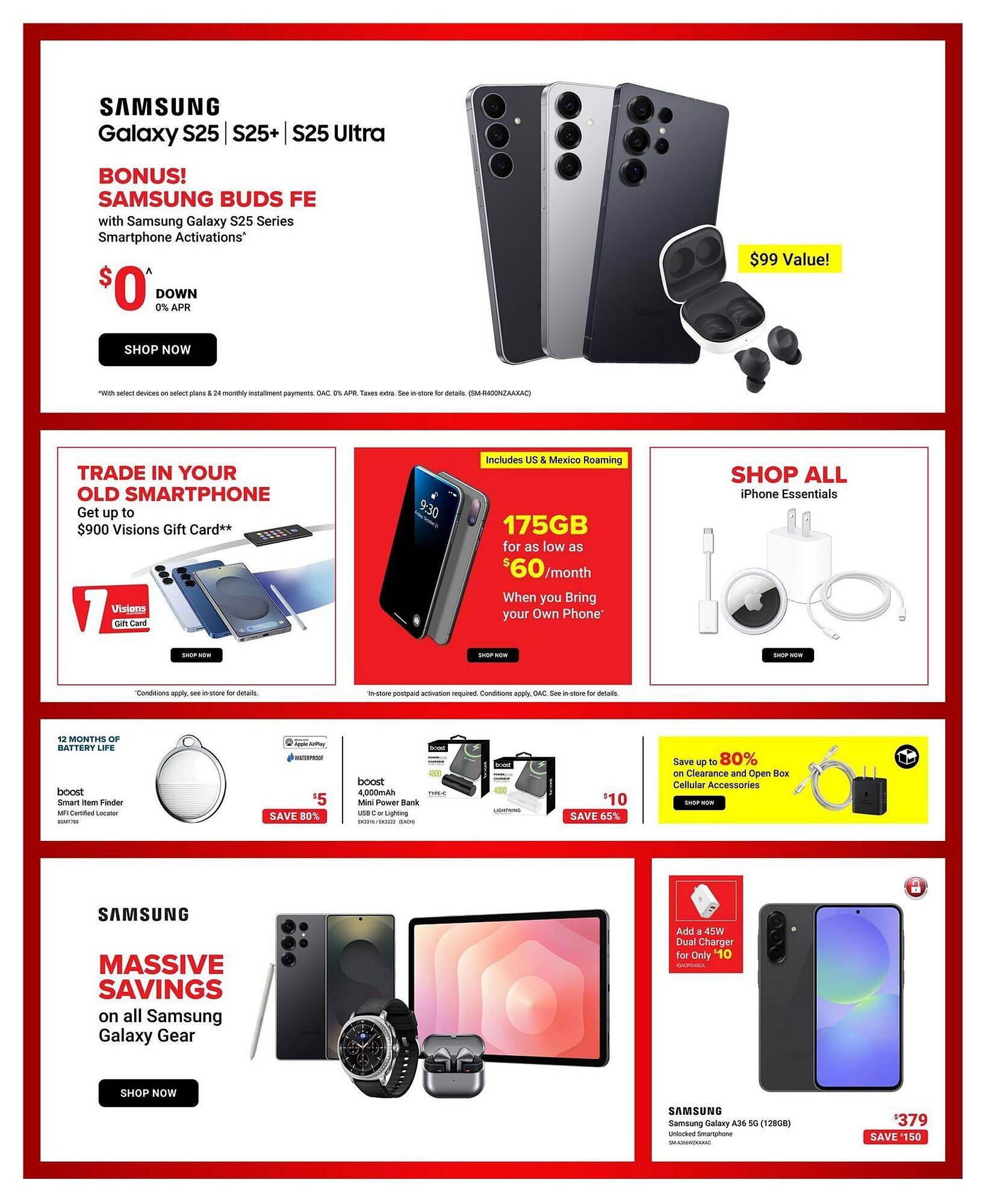 Visions Electronics flyer