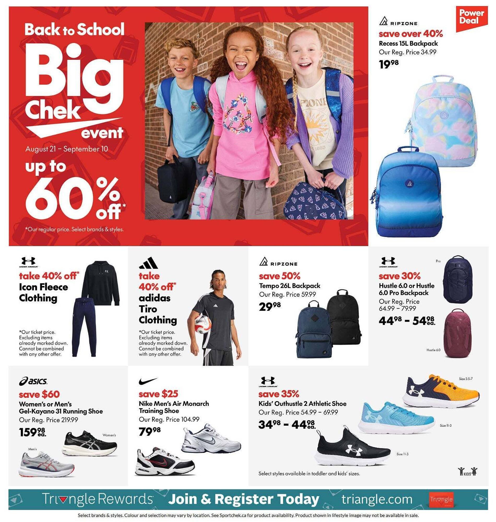 Sport Chek flyer (2025-08-21 - 2025-08-28) | 1