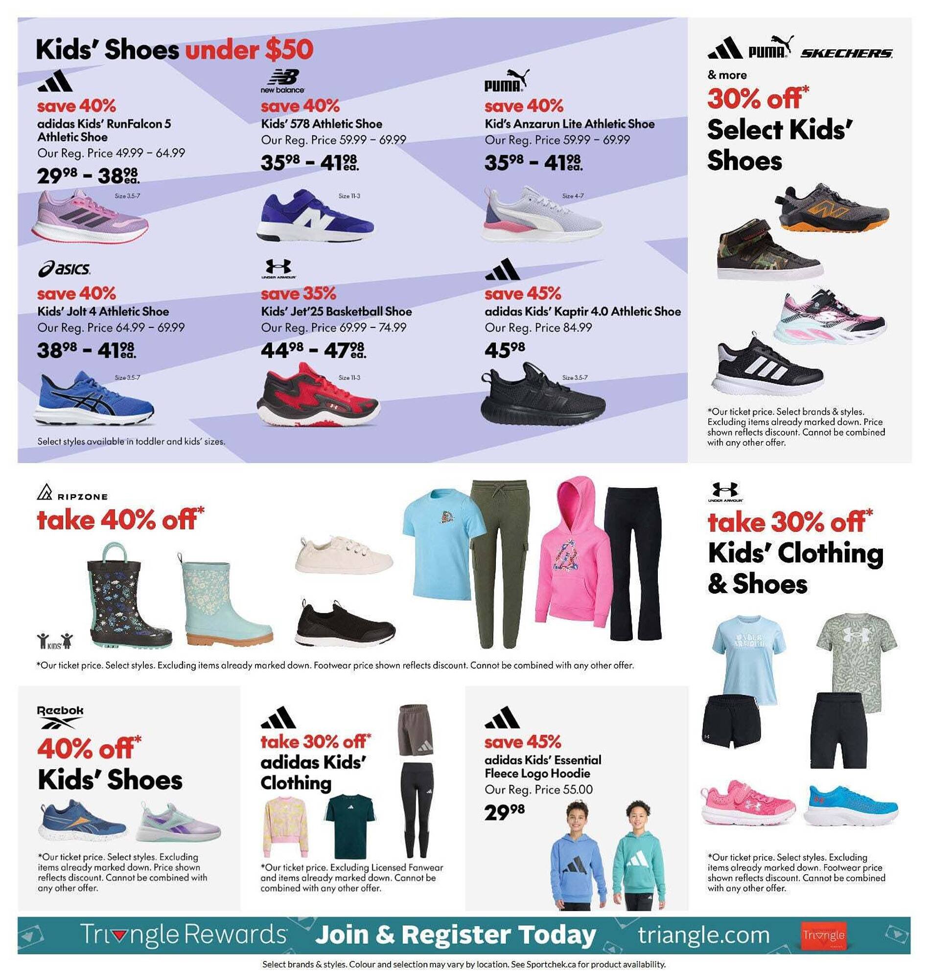 Sport Chek flyer