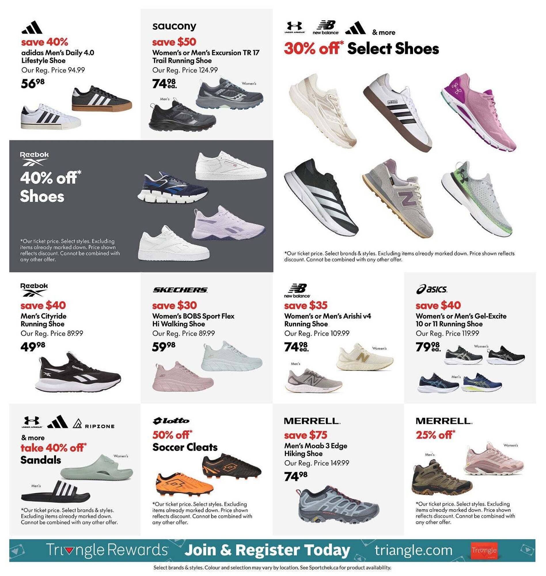 Sport Chek flyer
