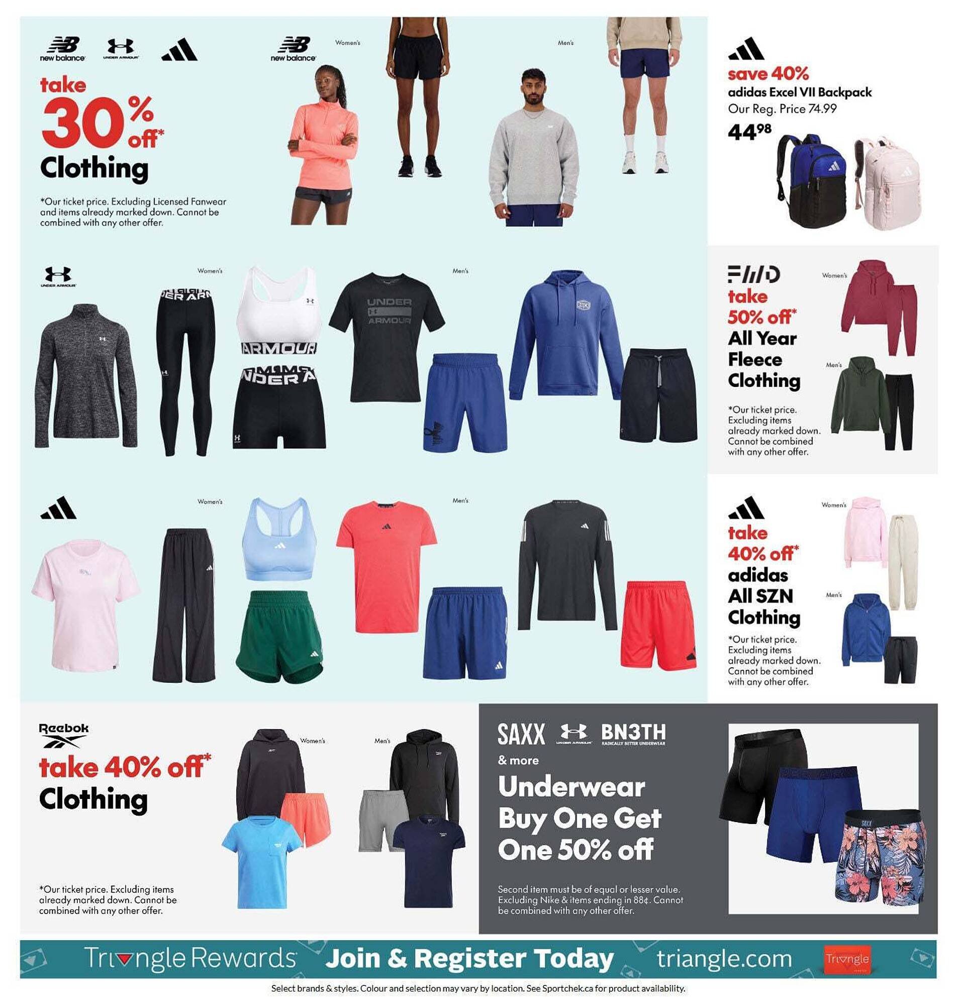 Sport Chek flyer