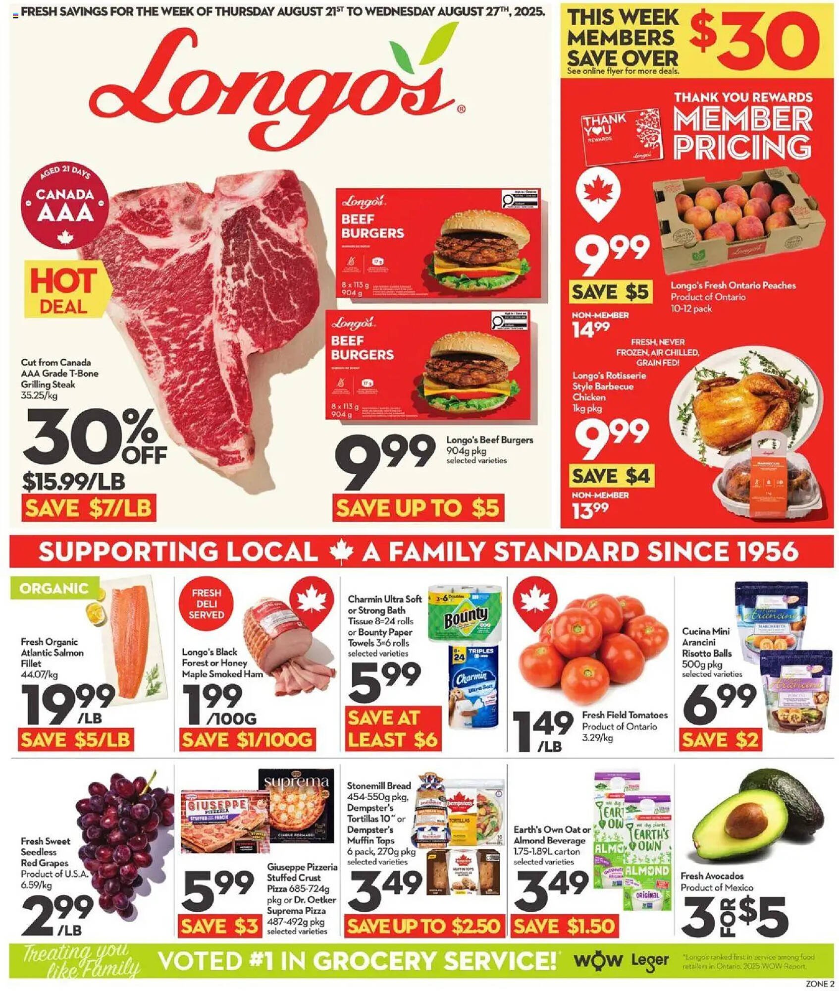 Longo&#039;s flyer (2025-08-21 - 2025-08-28) | 1