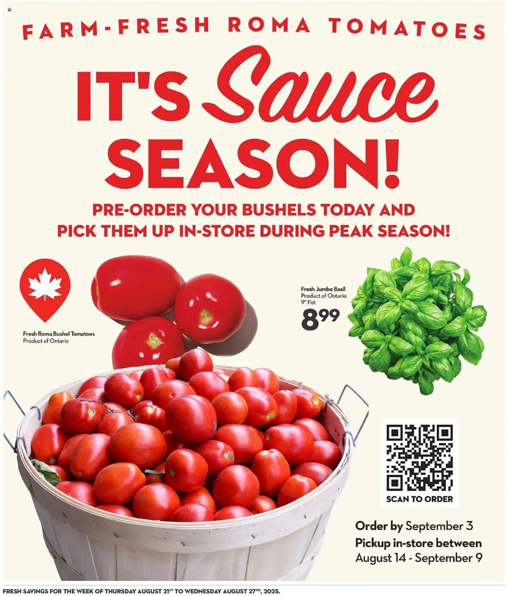 Longo's flyer