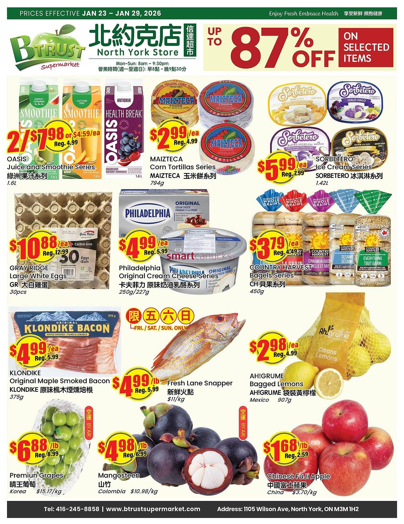 Btrust Supermarket flyer