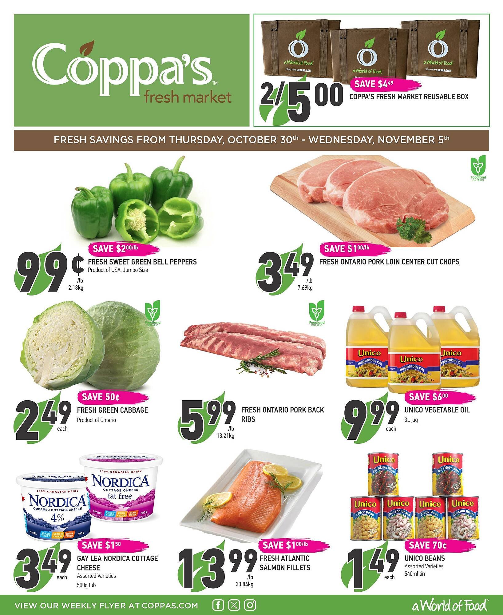 Coppa&#039;s Fresh Market flyer (2025-10-30 - 2025-11-05) | 1