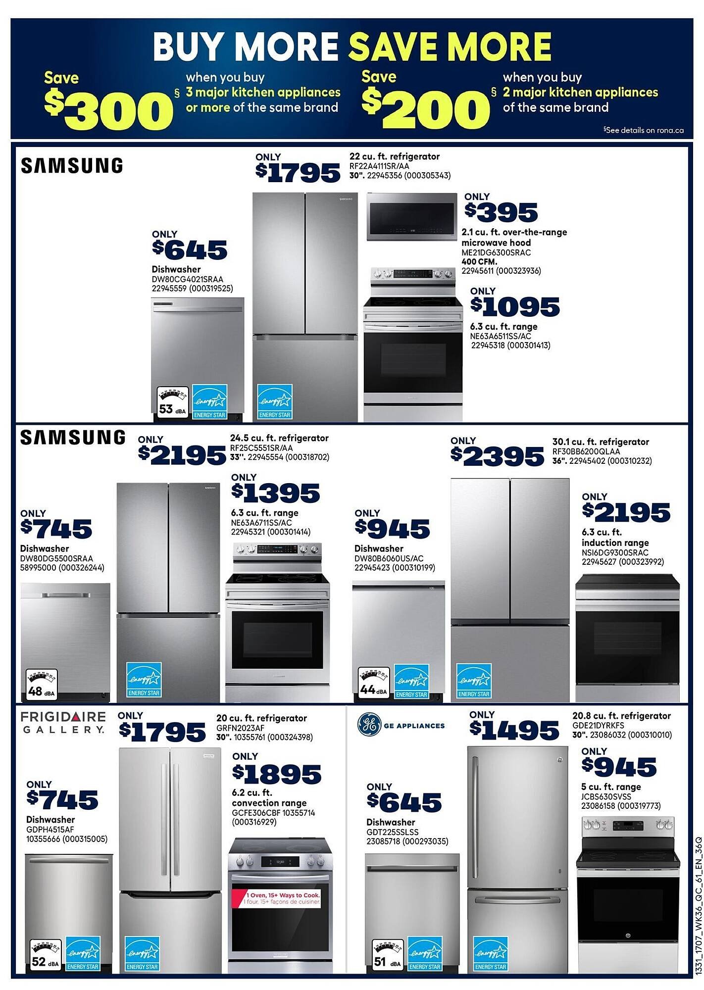 RONA flyer
