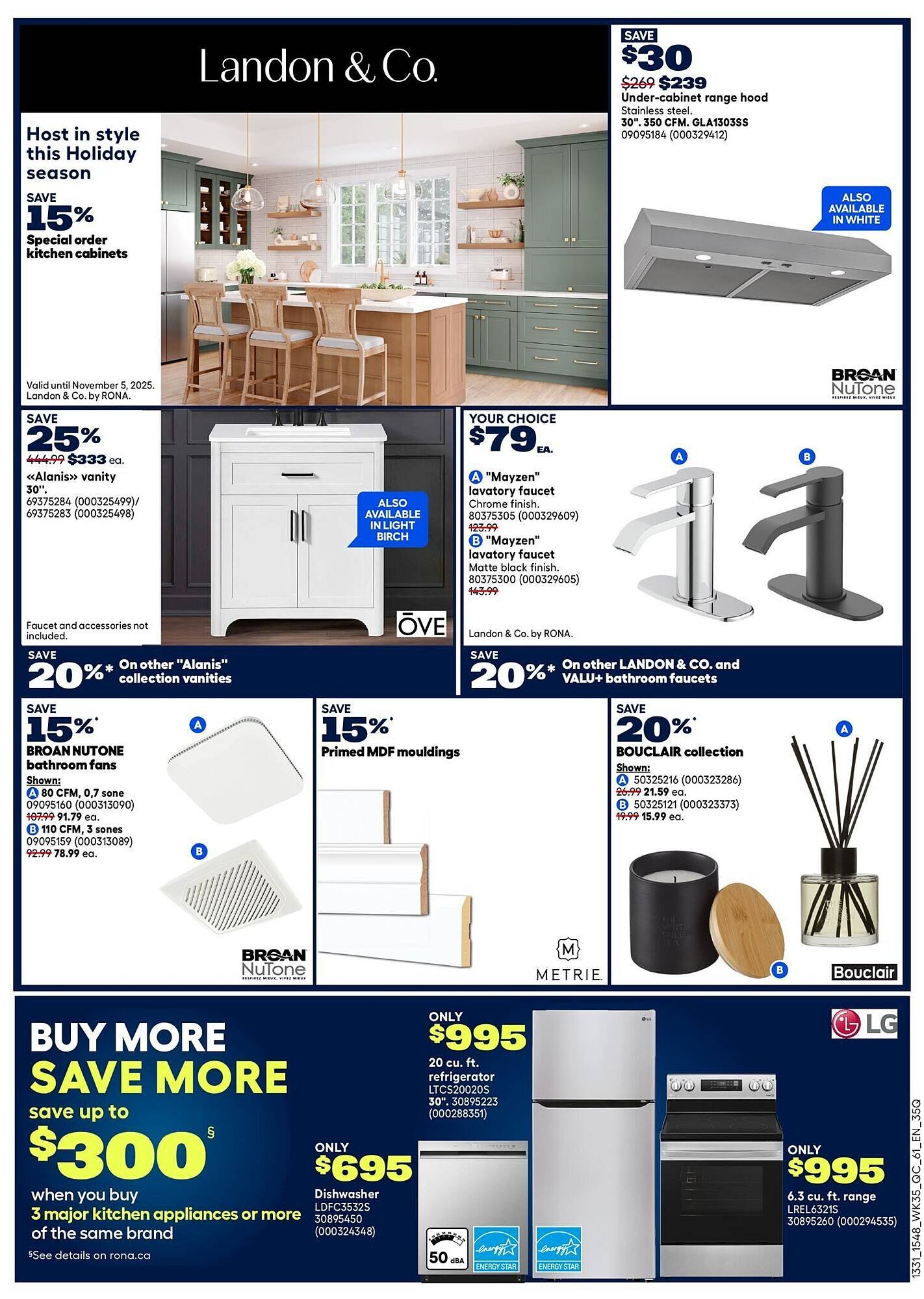 RONA flyer