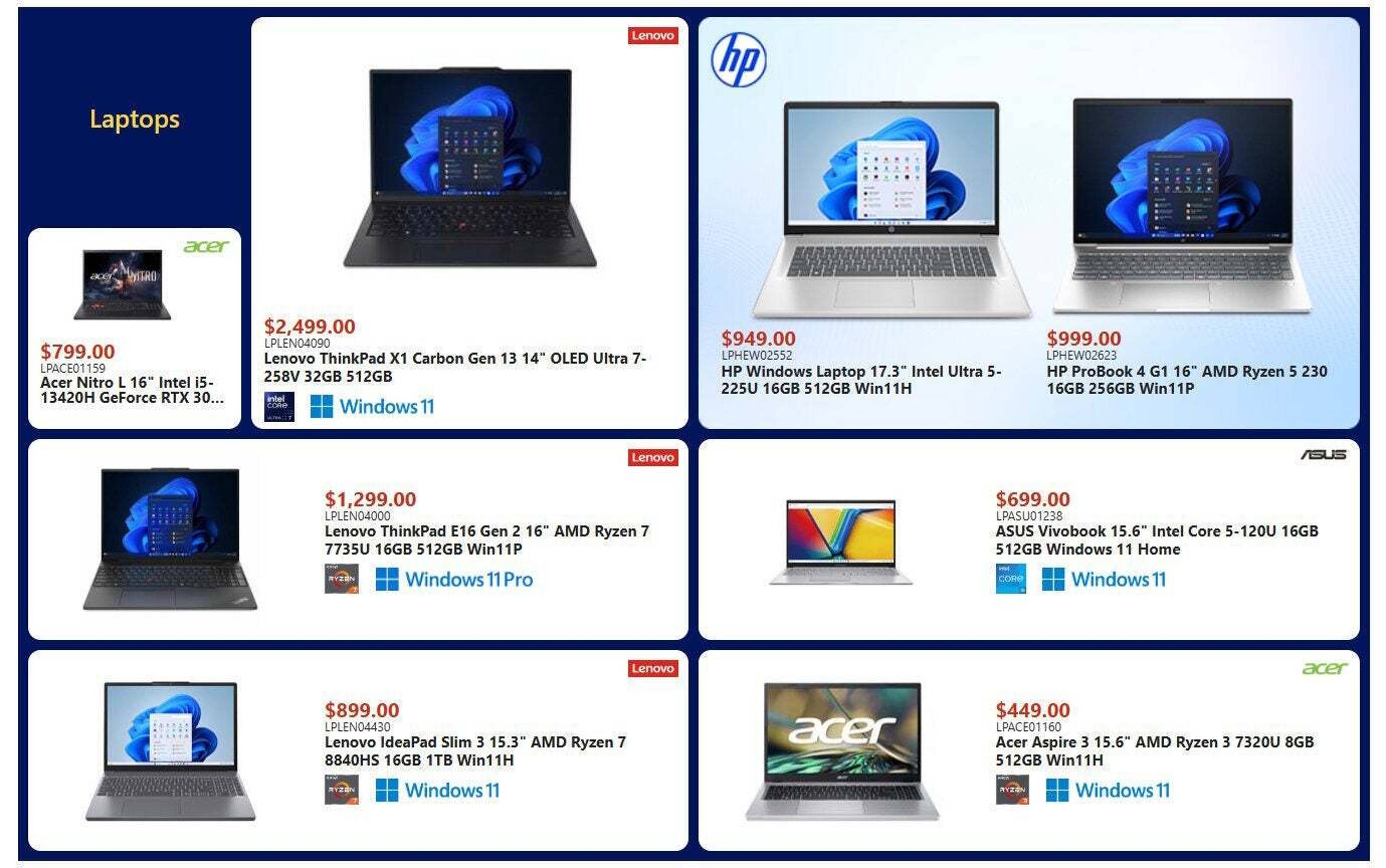 Canada Computers flyer