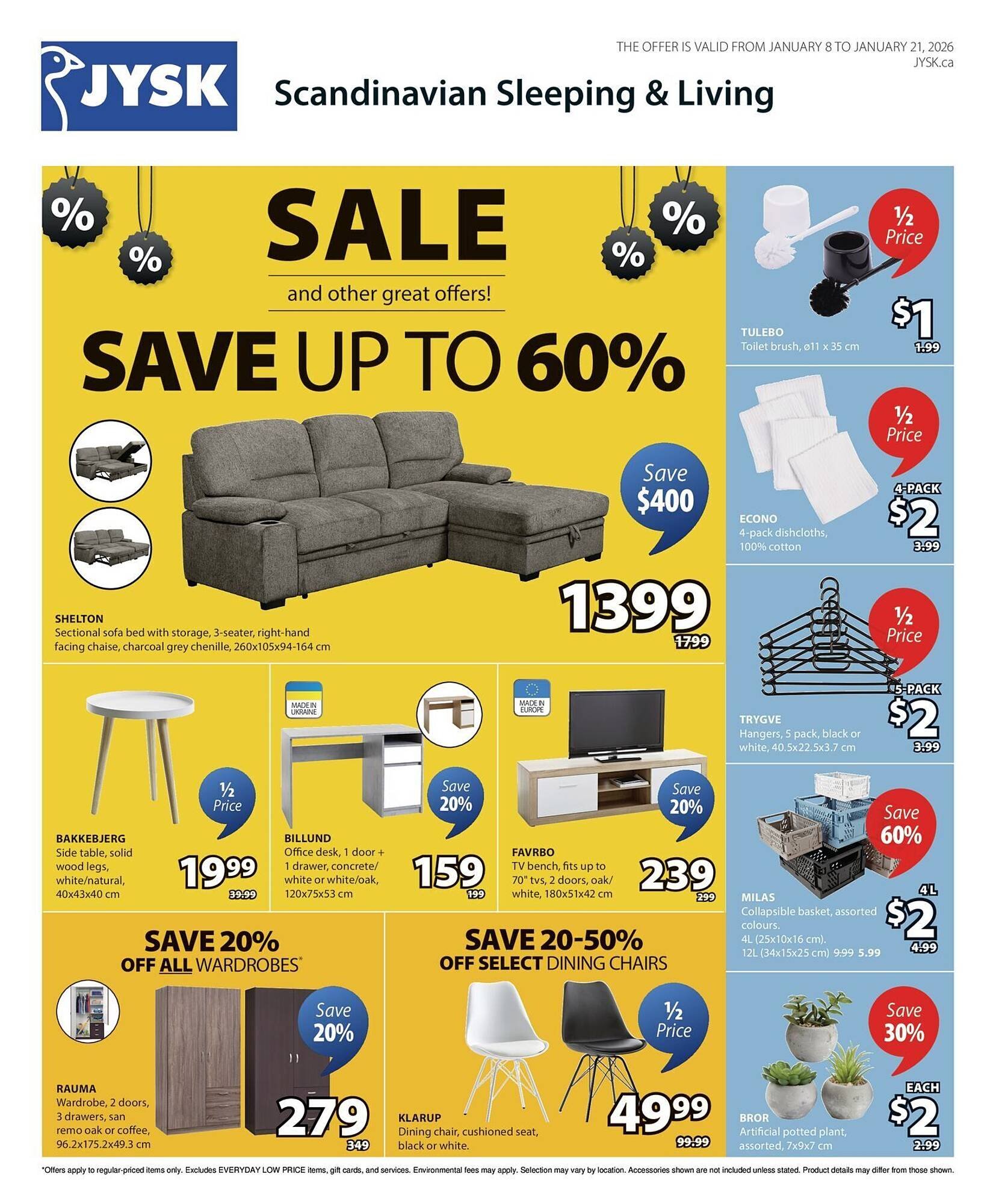 JYSK flyer (2026-01-08 - 2026-01-22) | 1
