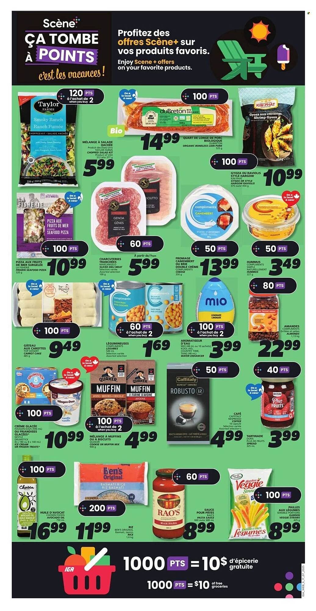 IGA flyer