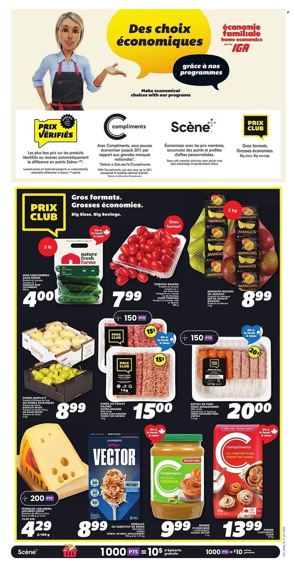 IGA flyer