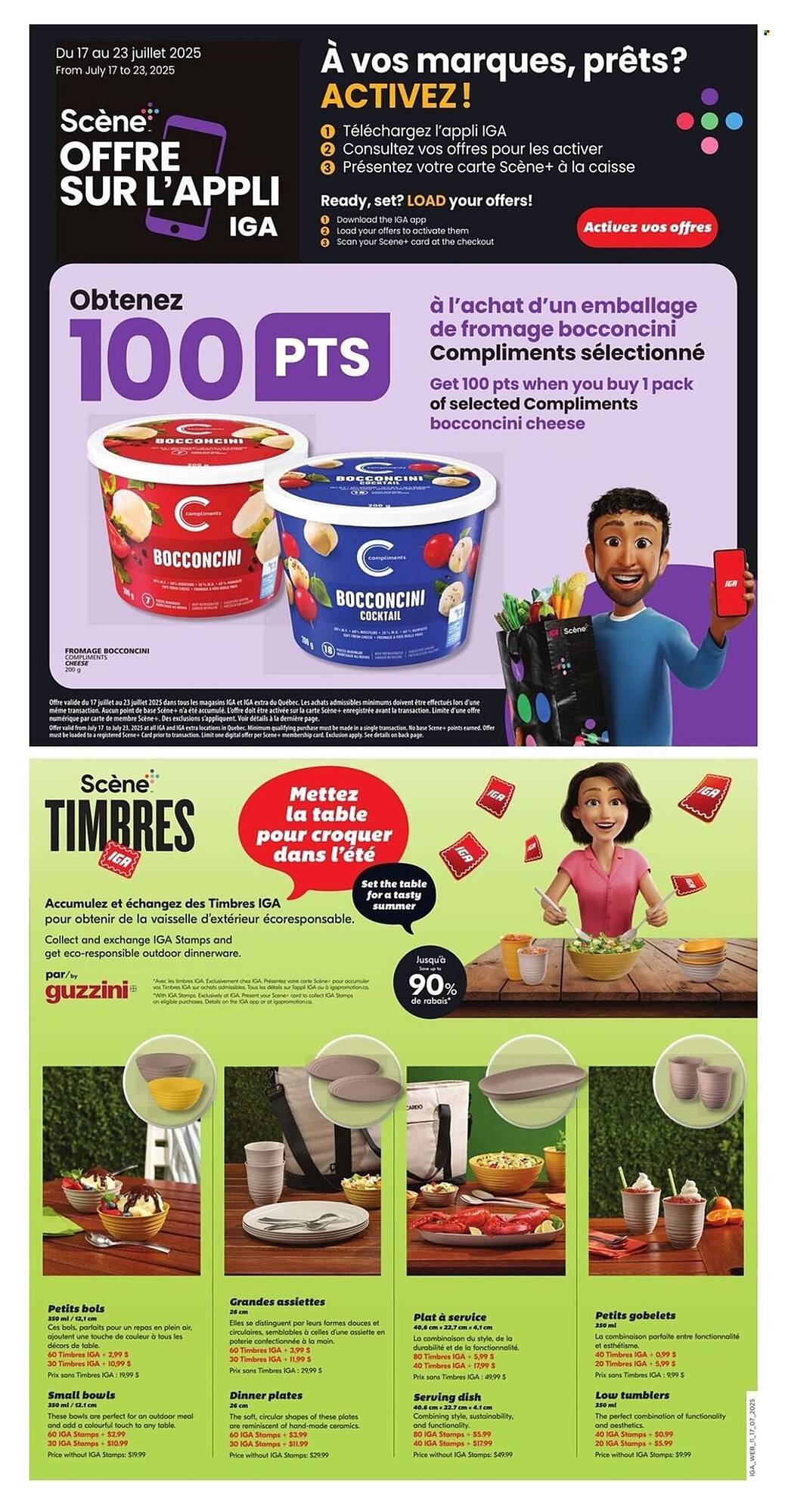 IGA flyer