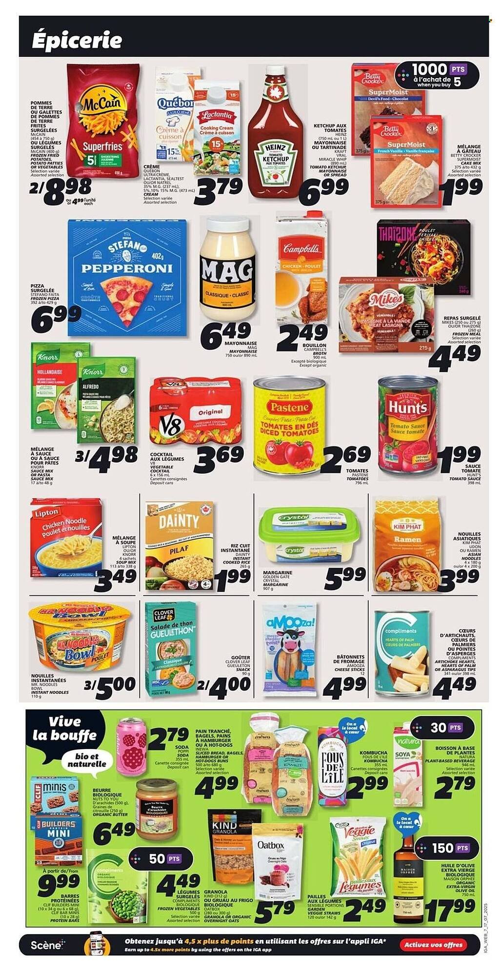 IGA flyer