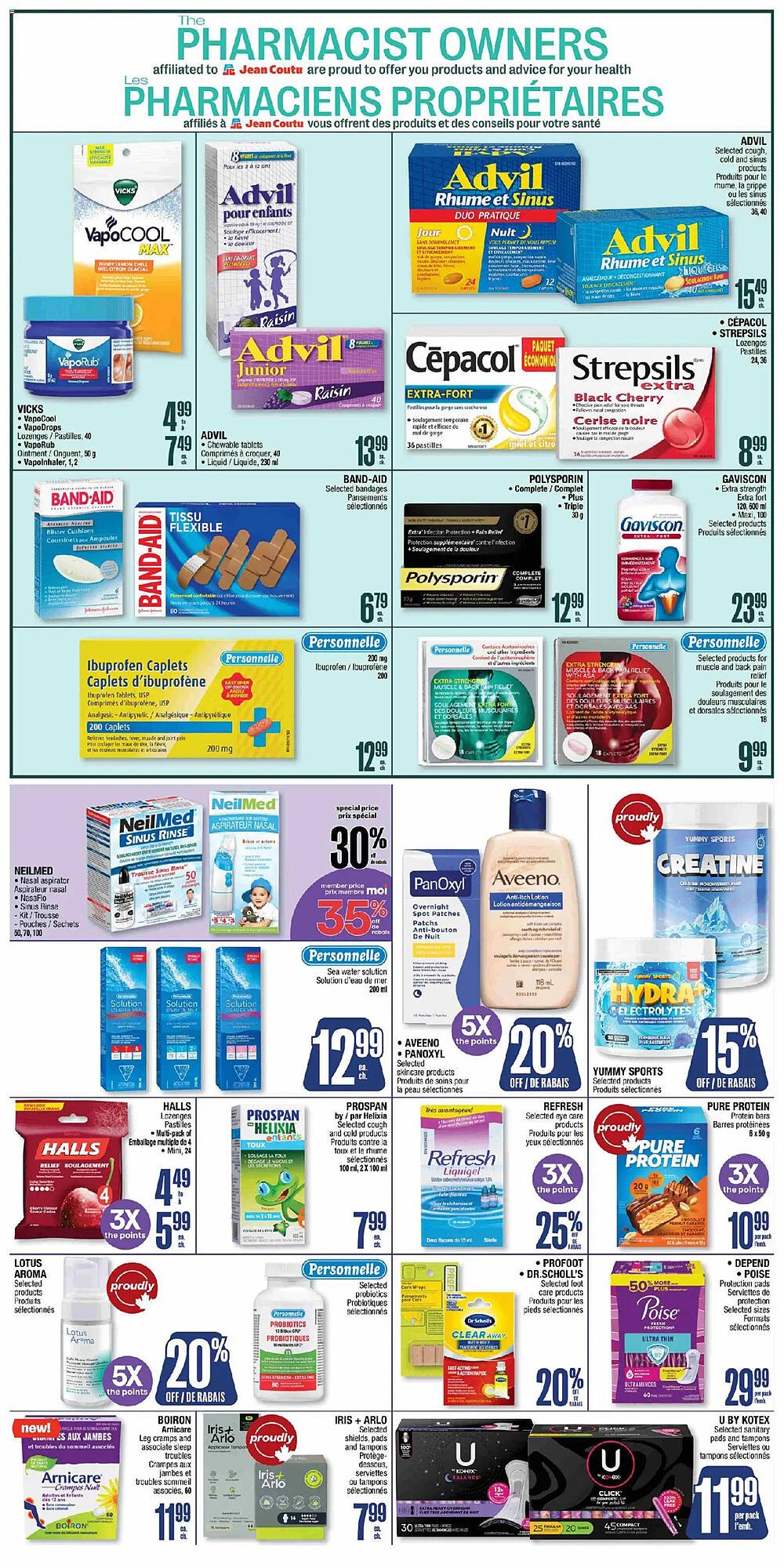 Jean Coutu flyer