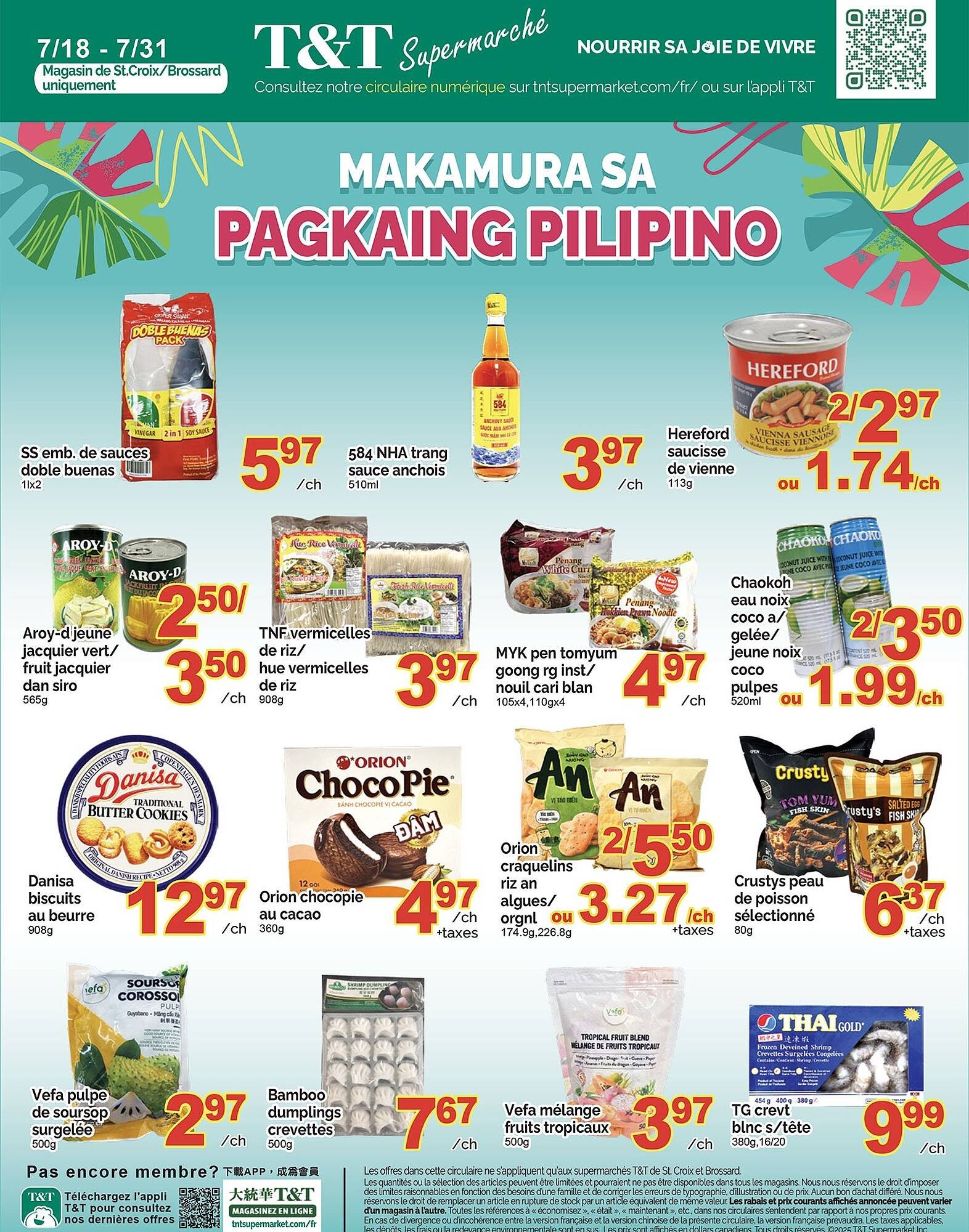 T&T Supermarket flyer