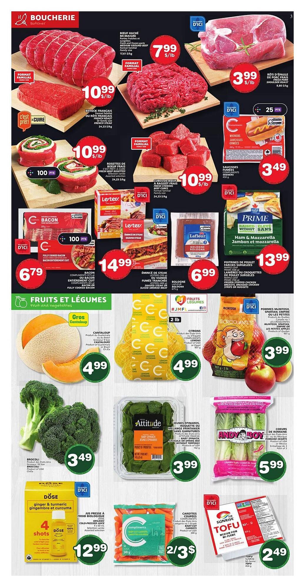 IGA flyer