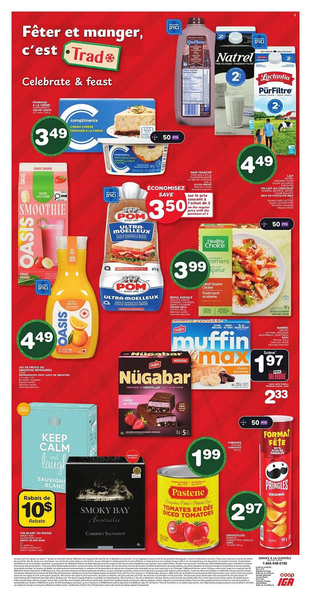 IGA flyer